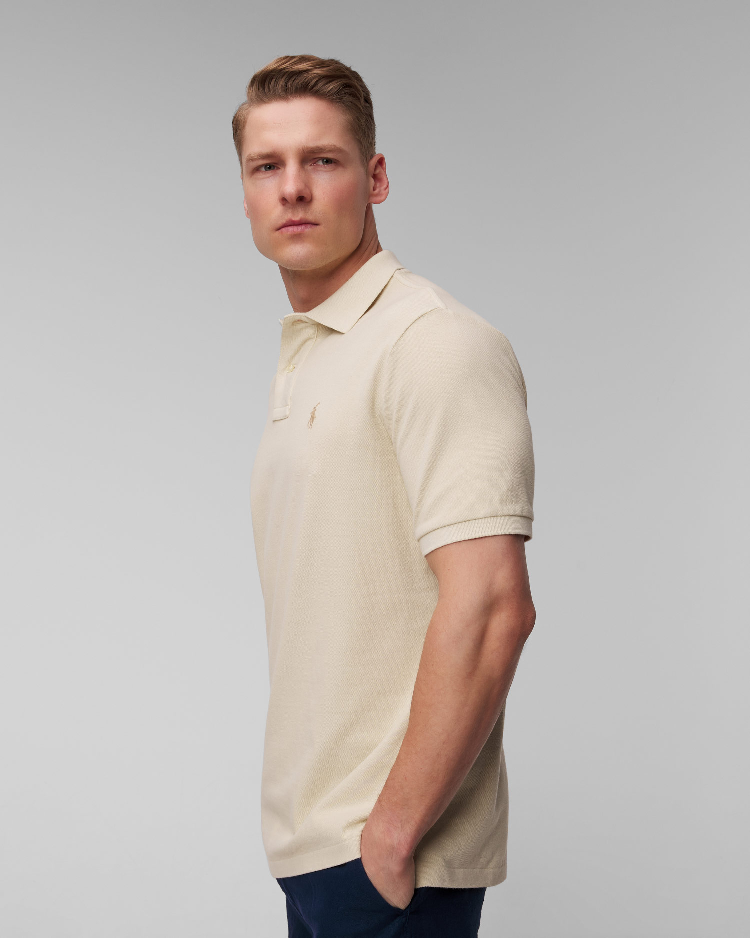 Polo beige pour hommes Polo Ralph Lauren