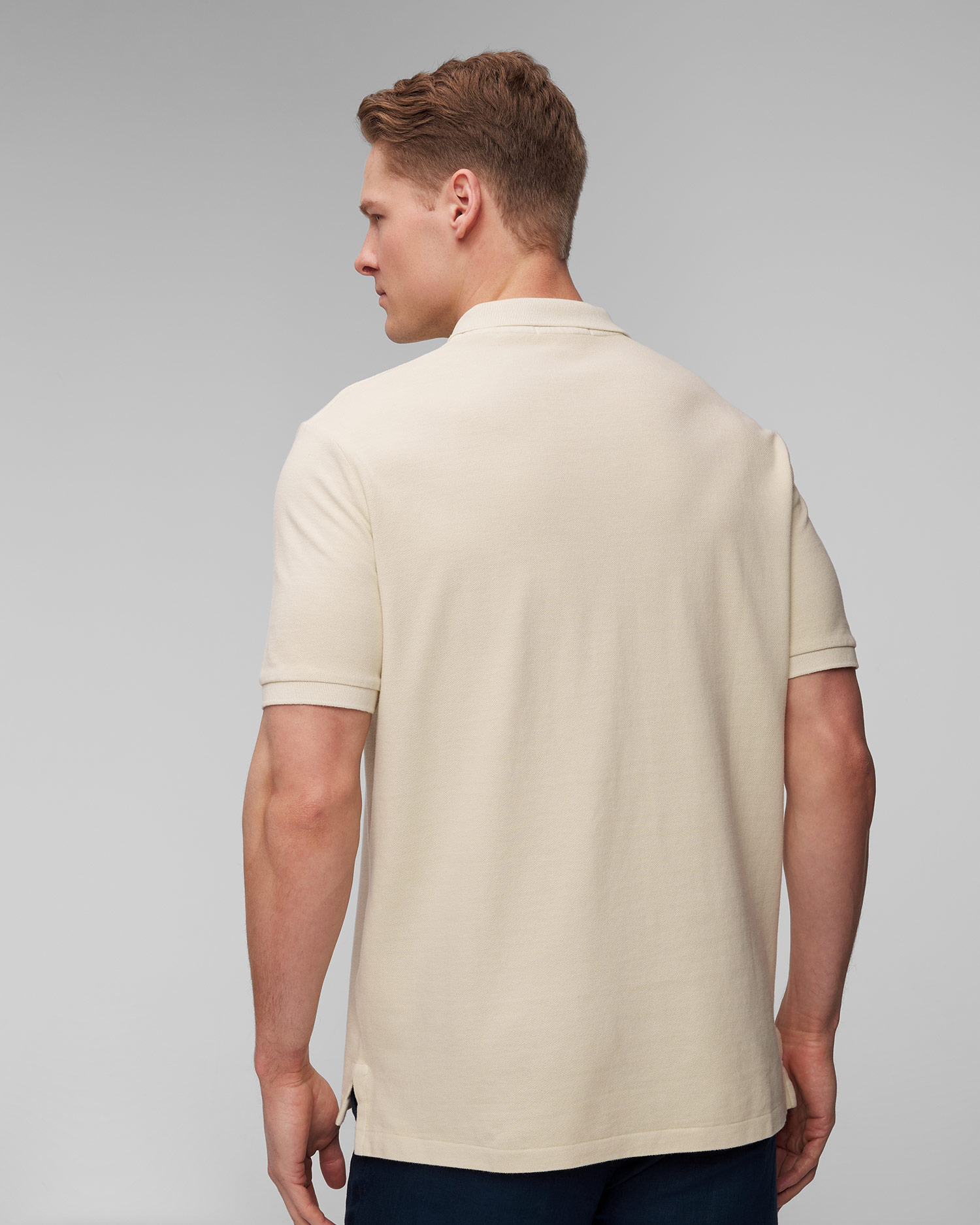 Polo beige pour hommes Polo Ralph Lauren