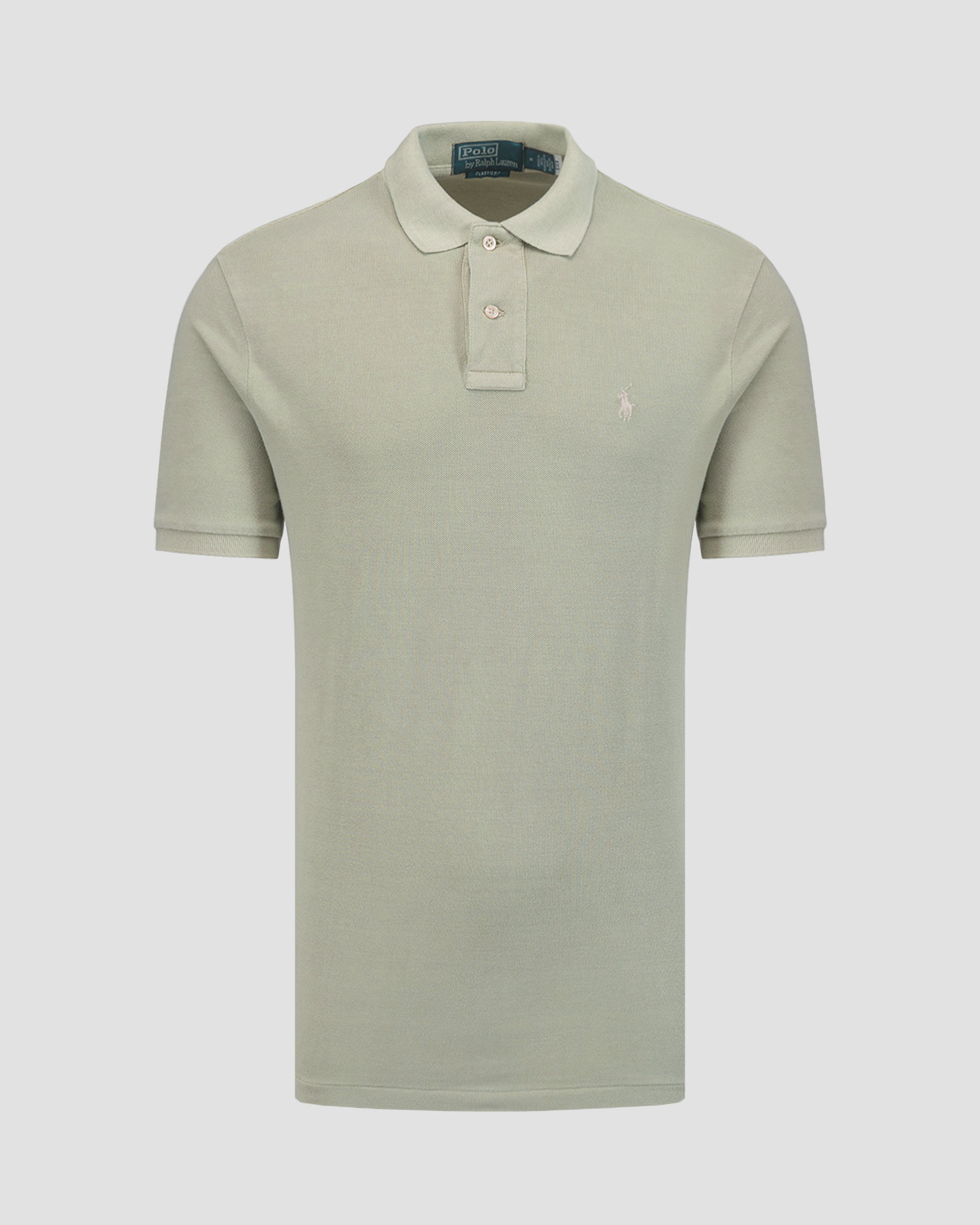 Zelená pánská polokošile Polo Ralph Lauren