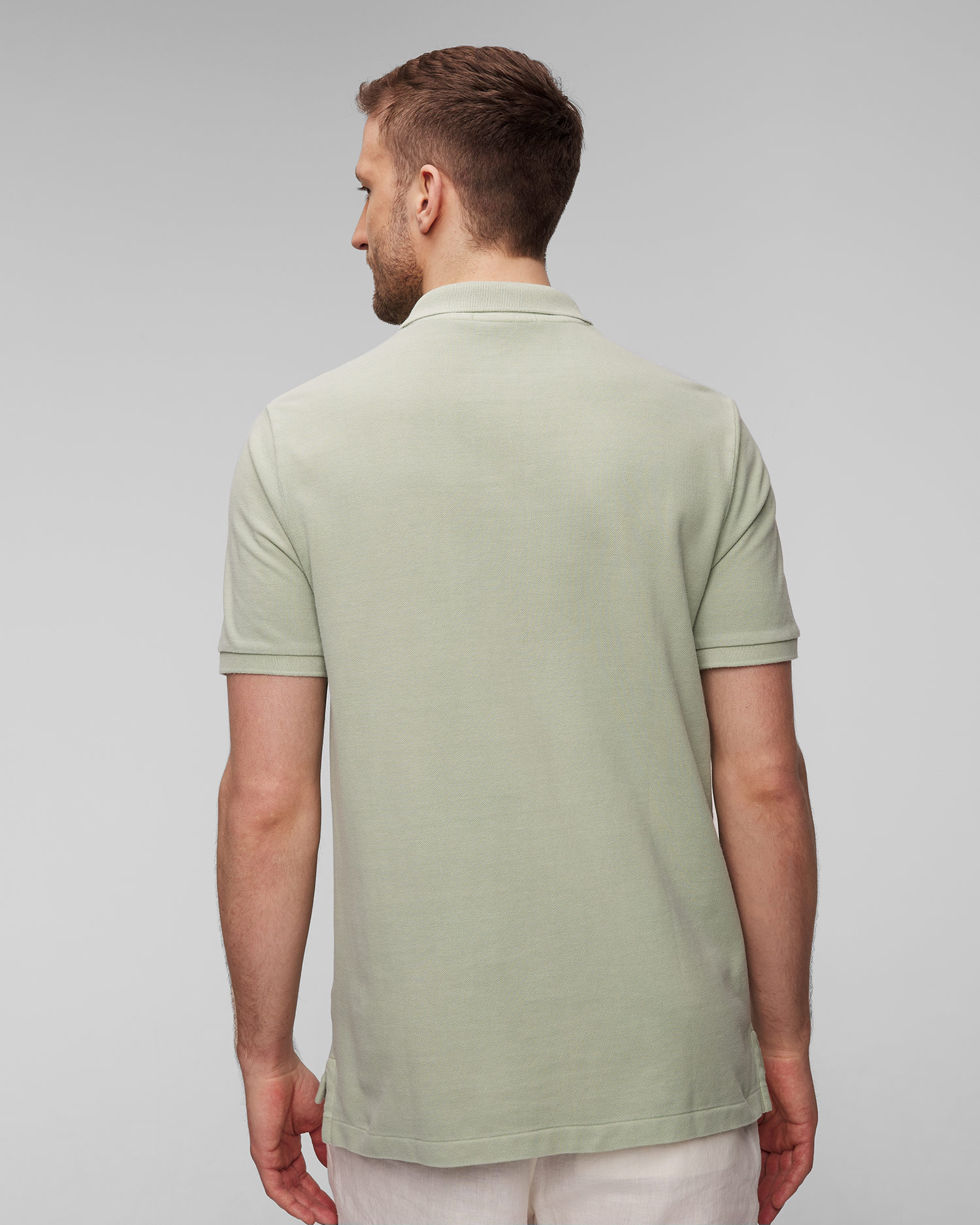 Zelená pánská polokošile Polo Ralph Lauren