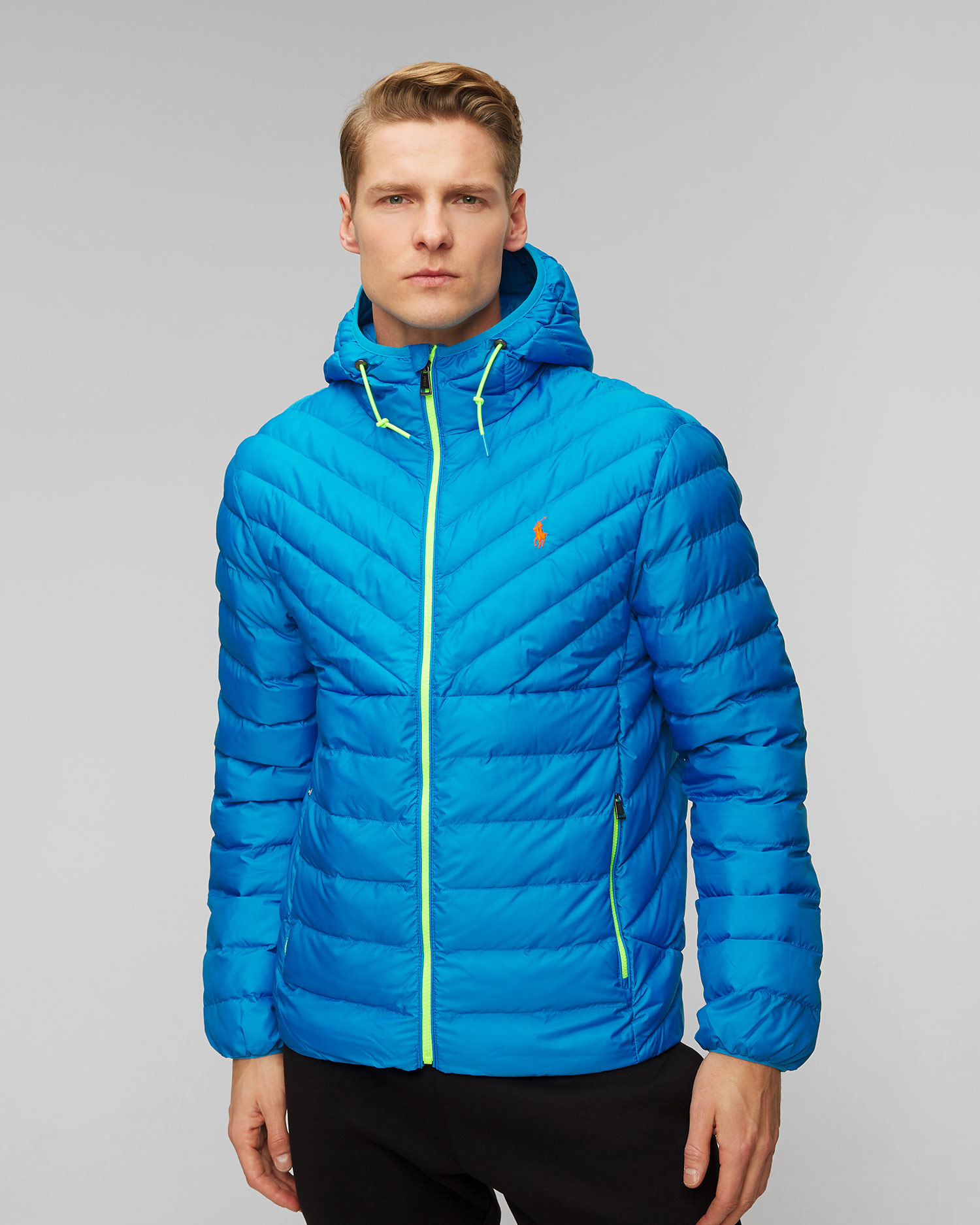 Veste bleue pour hommes Polo Ralph Lauren 710914231 400 S portofino