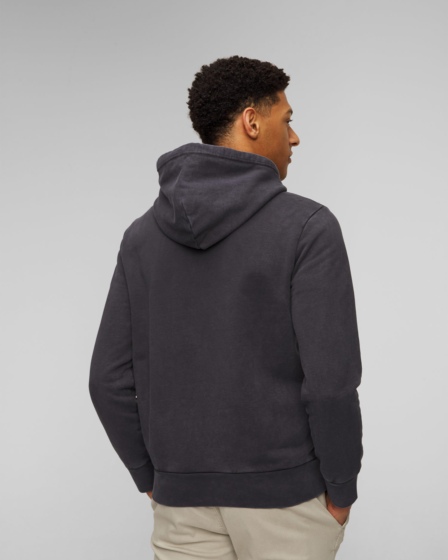 Felpa grigio grafite con cappuccio da uomo Polo Ralph Lauren