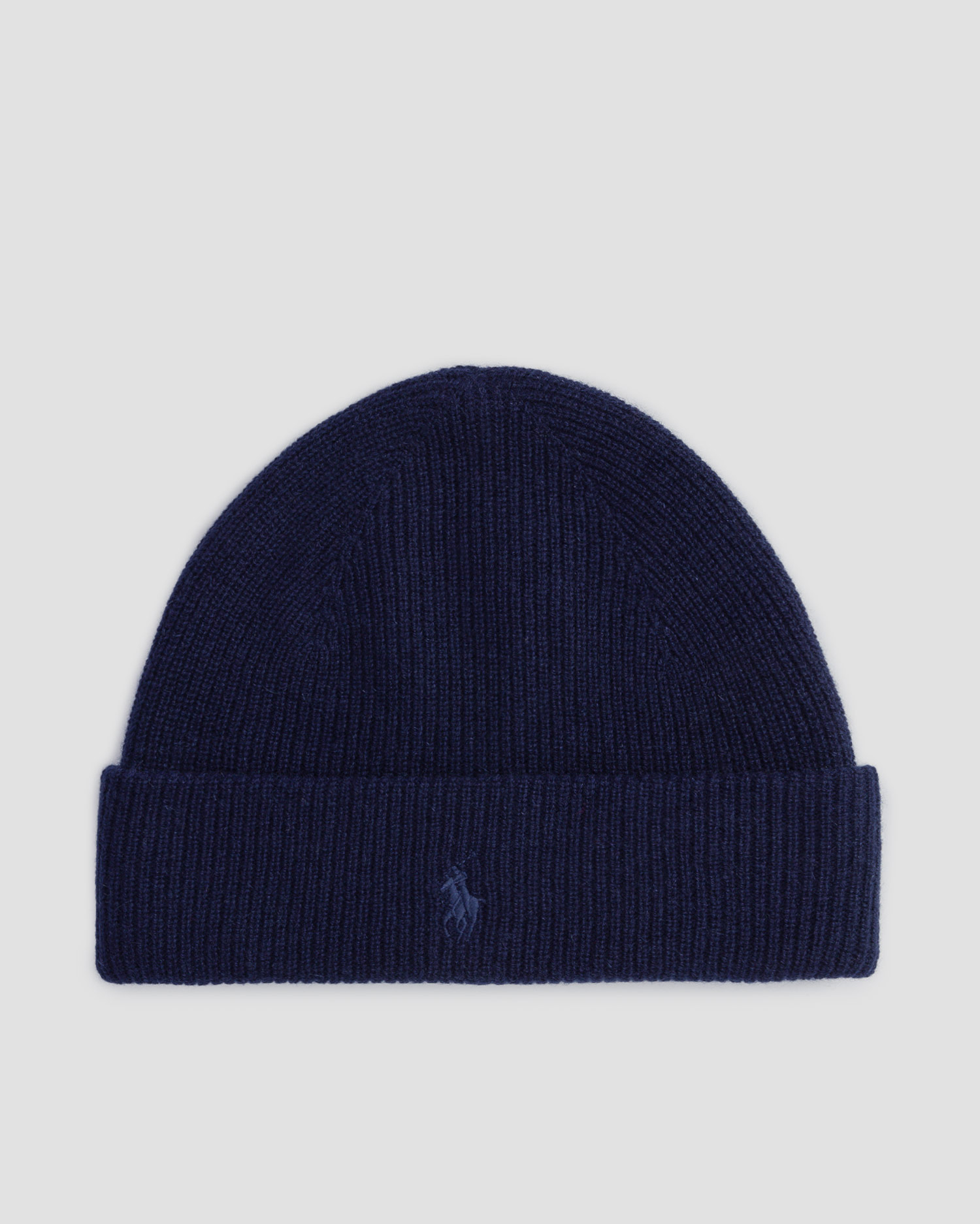 Șapcă albastru marin din cașmir pentru bărbați Polo Ralph Lauren