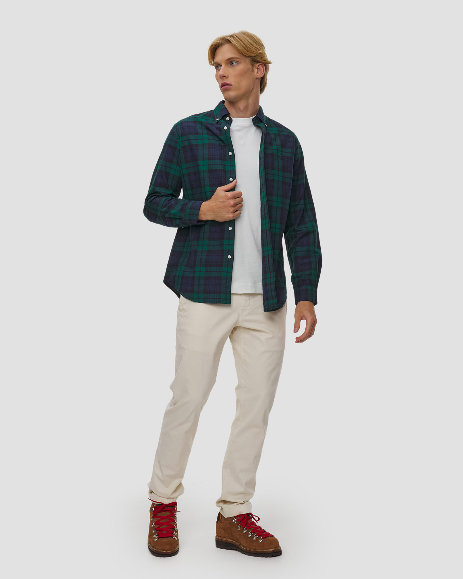 Camicia a quadri da uomo Custom Fit Polo Ralph Lauren