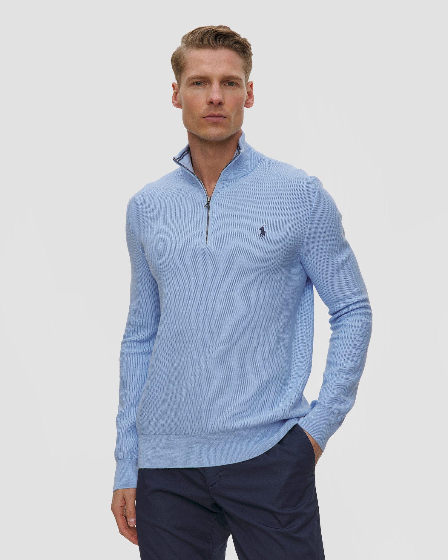 Pull bleu pour hommes Polo Ralph Lauren