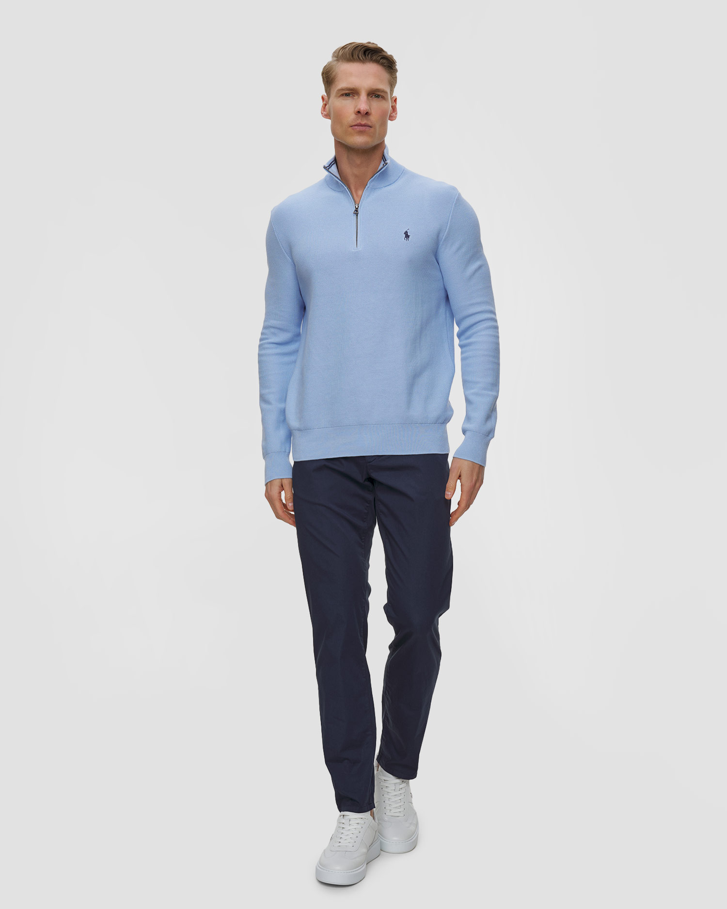 Pull bleu pour hommes Polo Ralph Lauren