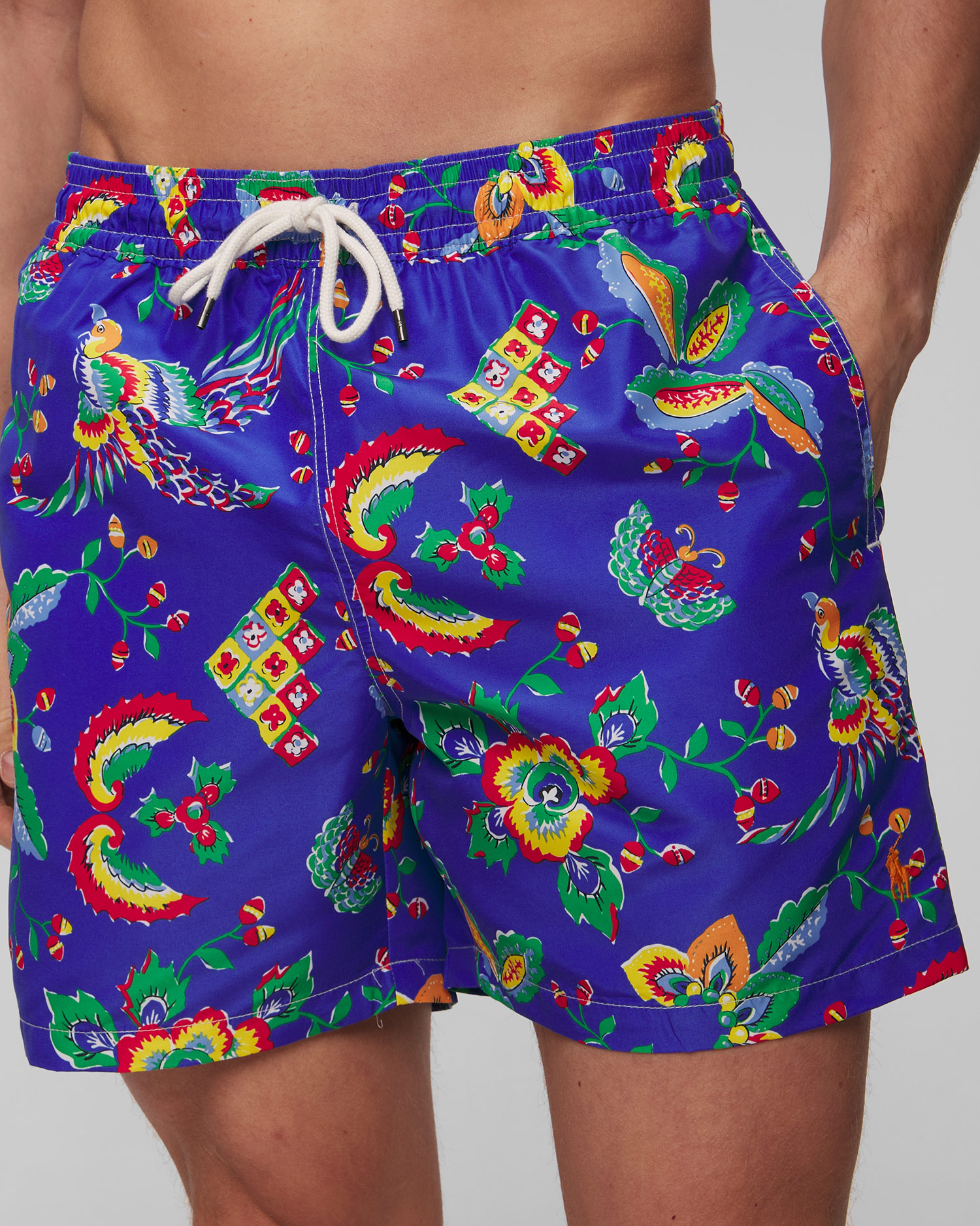 Pánske modré plavecké šortky Polo Ralph Lauren