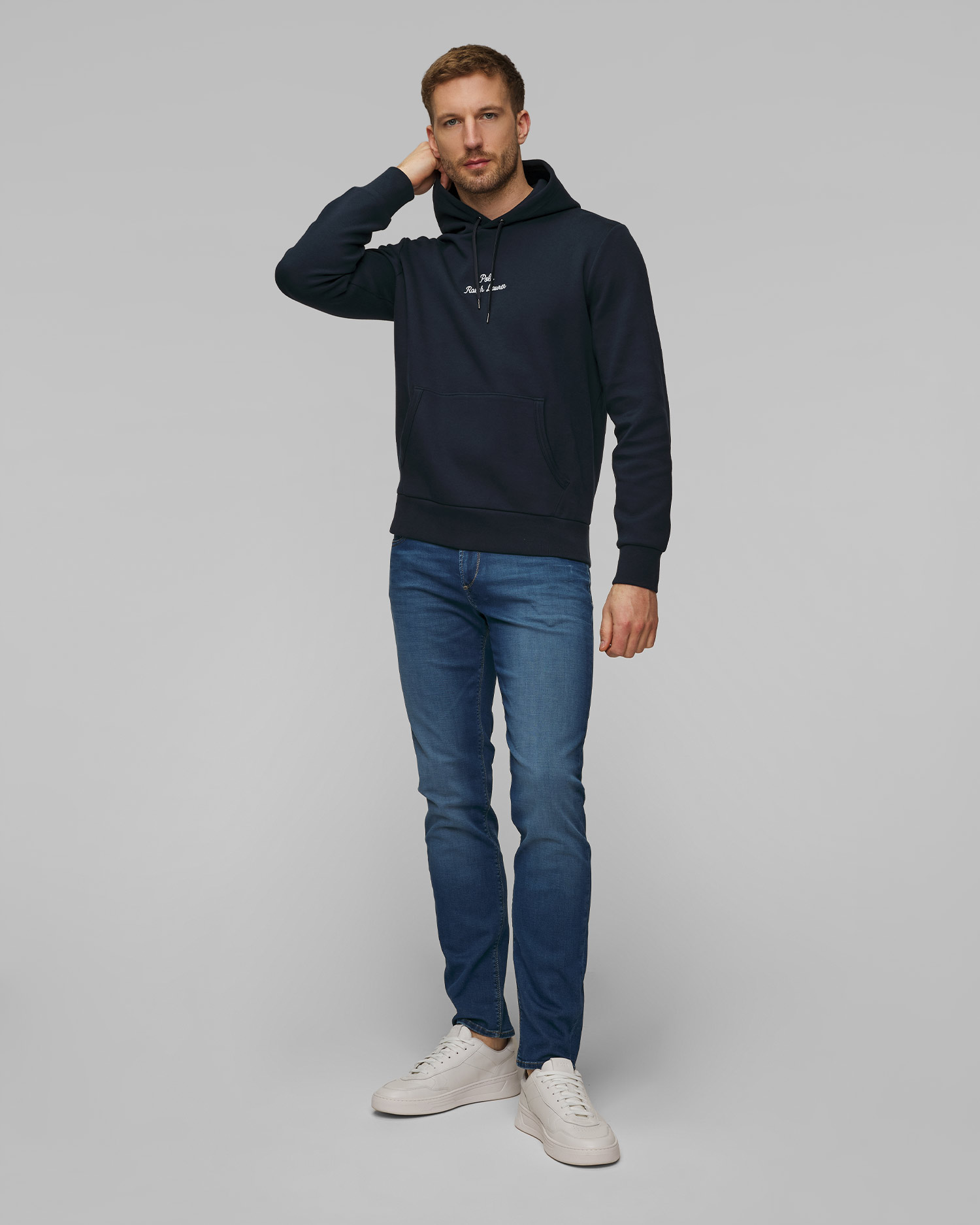 Pánska tmavomodrá mikina Polo Ralph Lauren