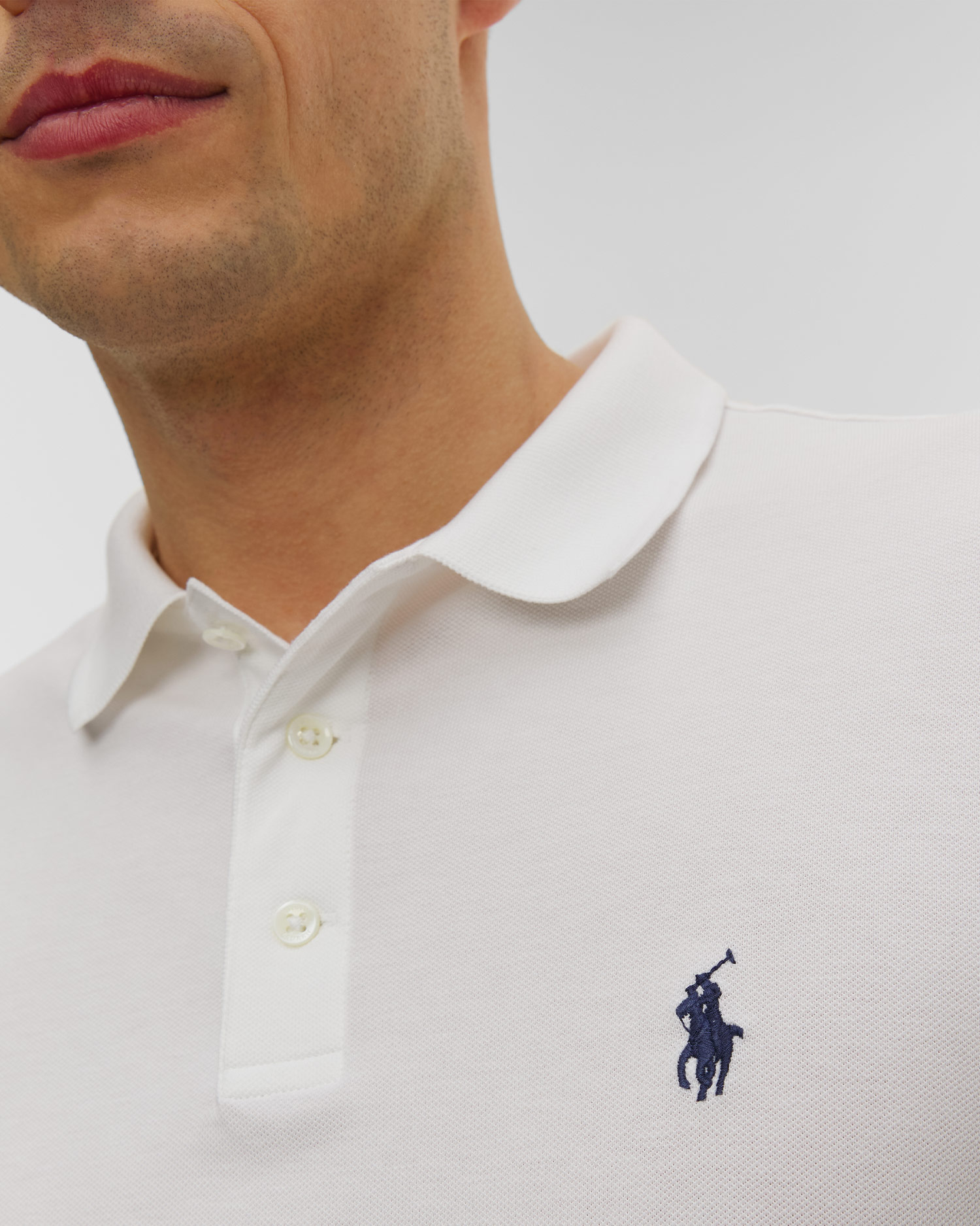 Polo blanc pour hommes Polo Ralph Lauren