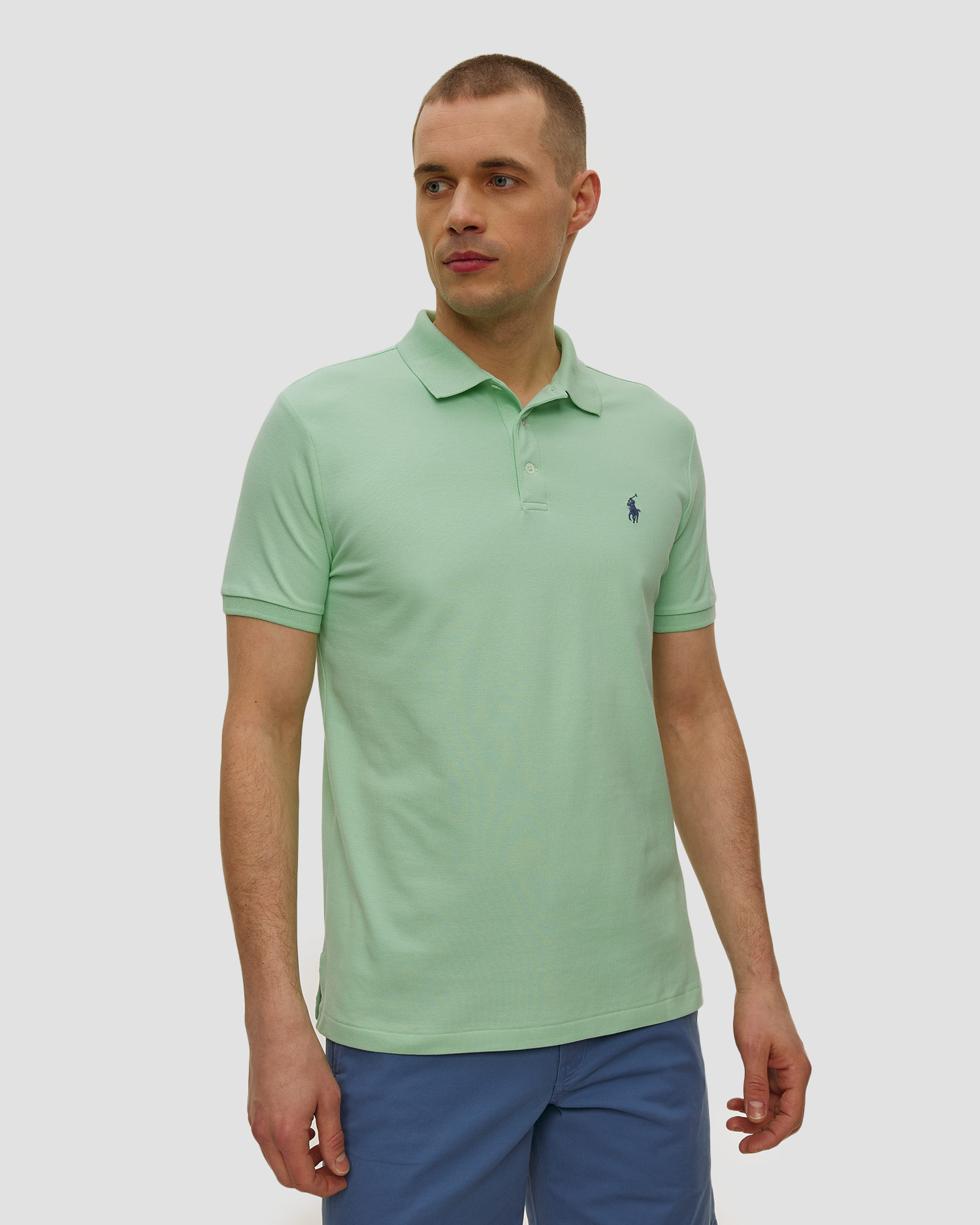 Polo vert pour hommes Polo Ralph Lauren, Couleur: Zielony