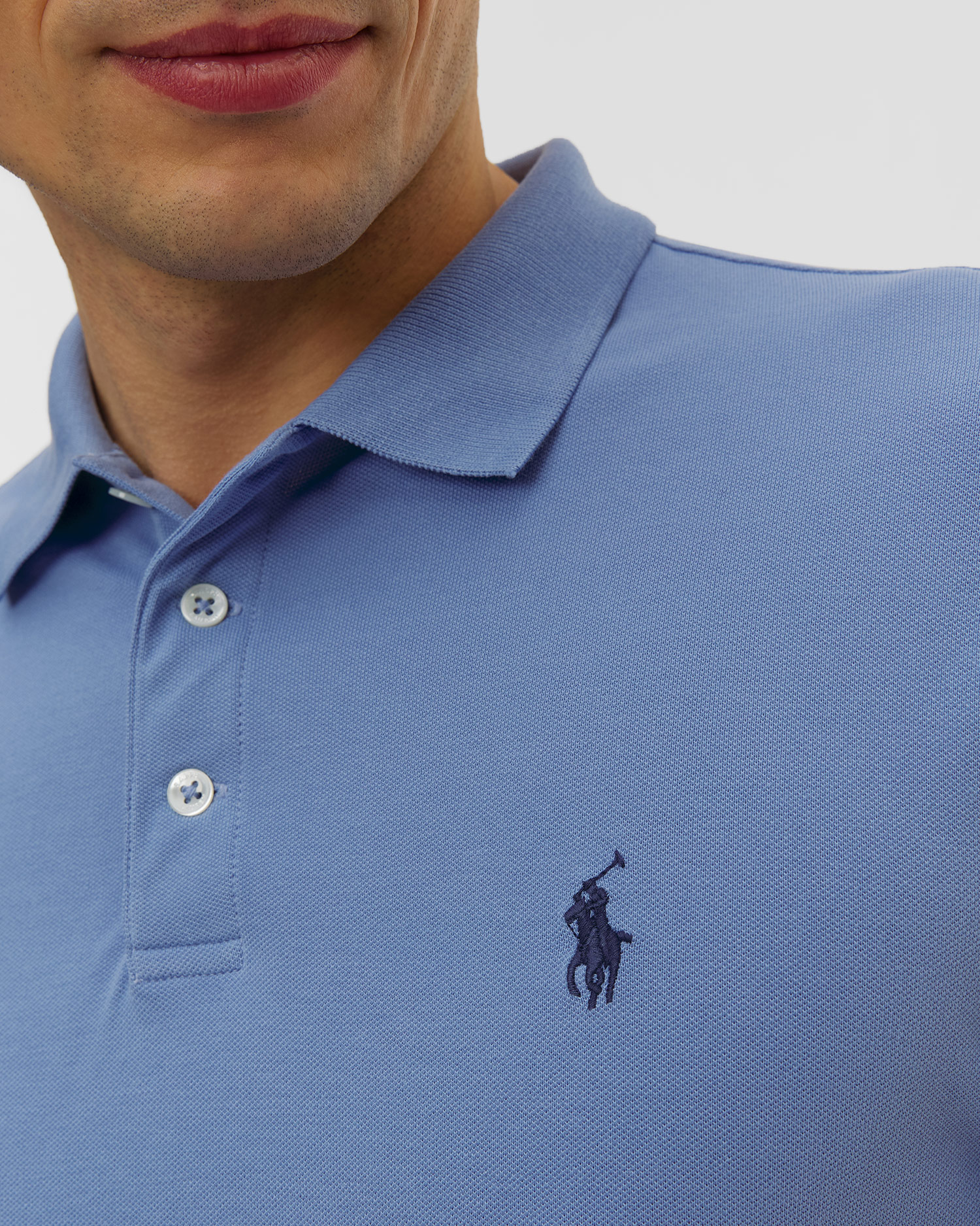 Polo bleu pour hommes Polo Ralph Lauren
