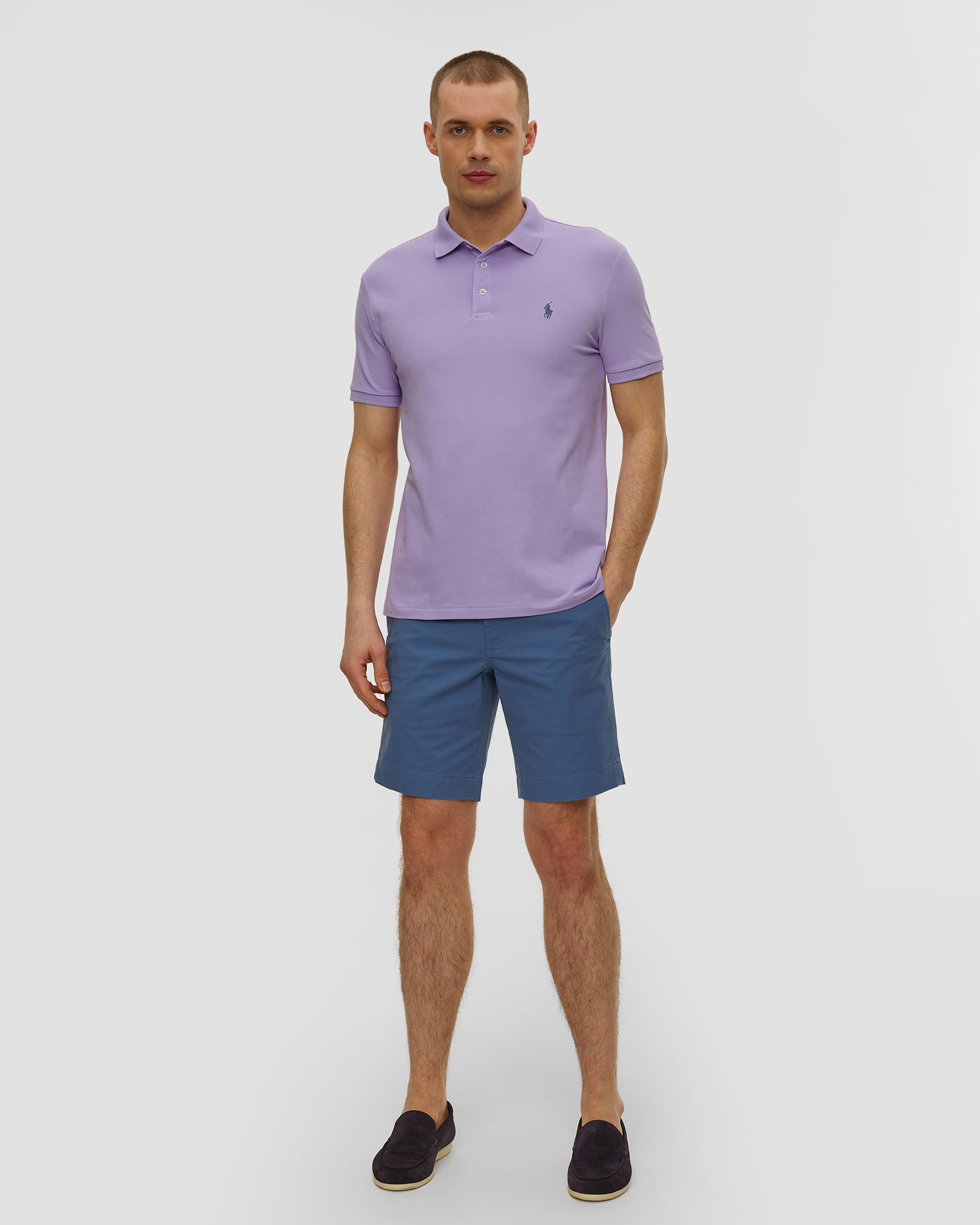 Polo violet pour hommes Polo Ralph Lauren