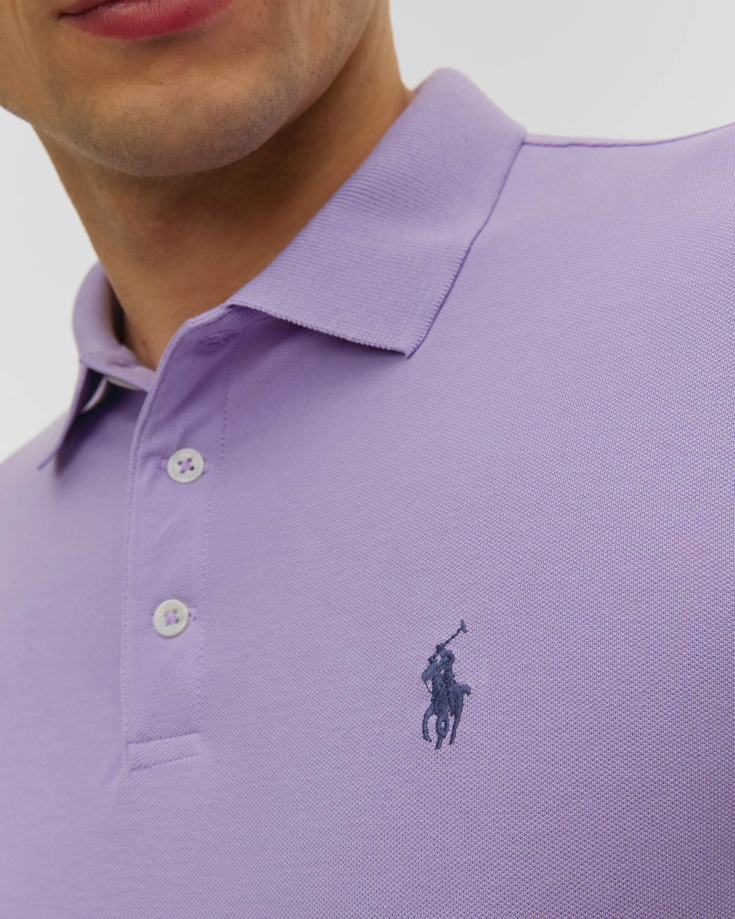 Polo violet pour hommes Polo Ralph Lauren
