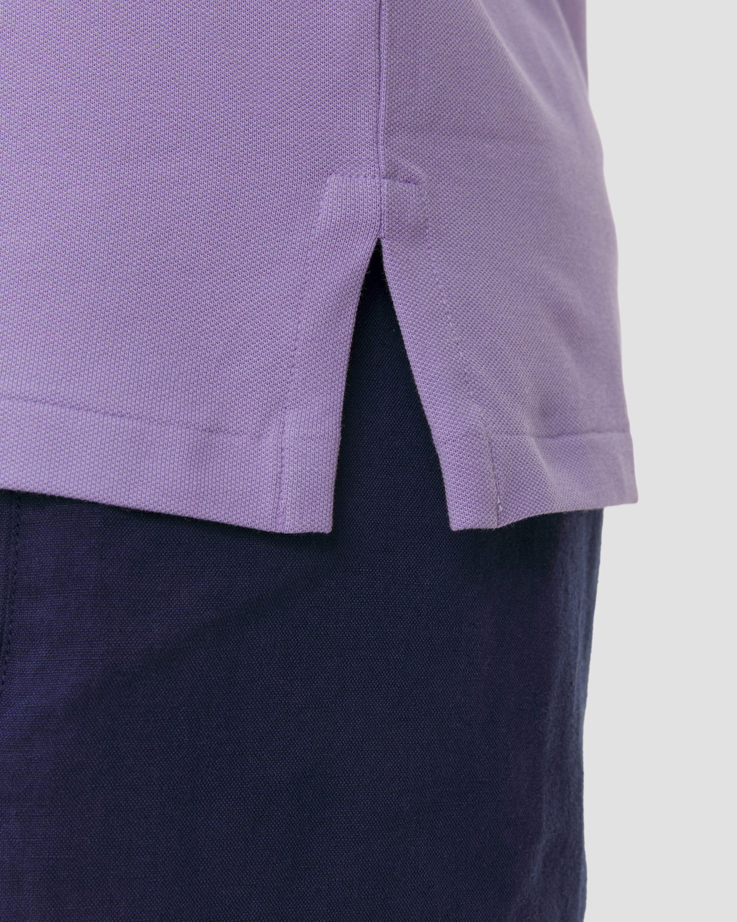 Fialová pánská polokošile Polo Ralph Lauren