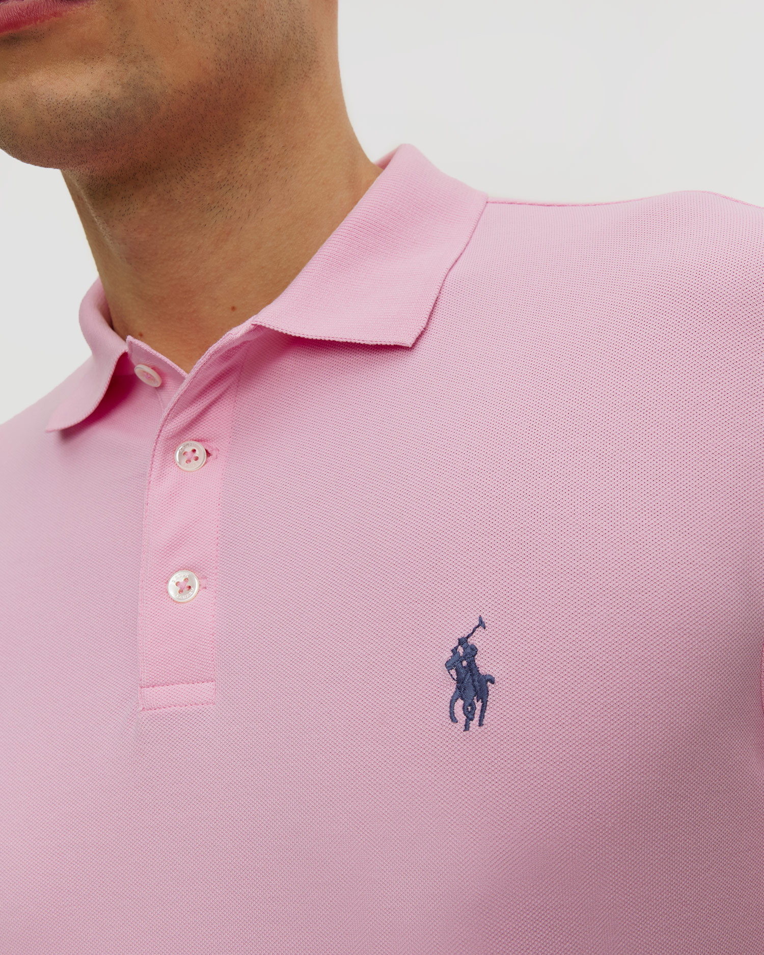 Polo rose pour hommes Polo Ralph Lauren