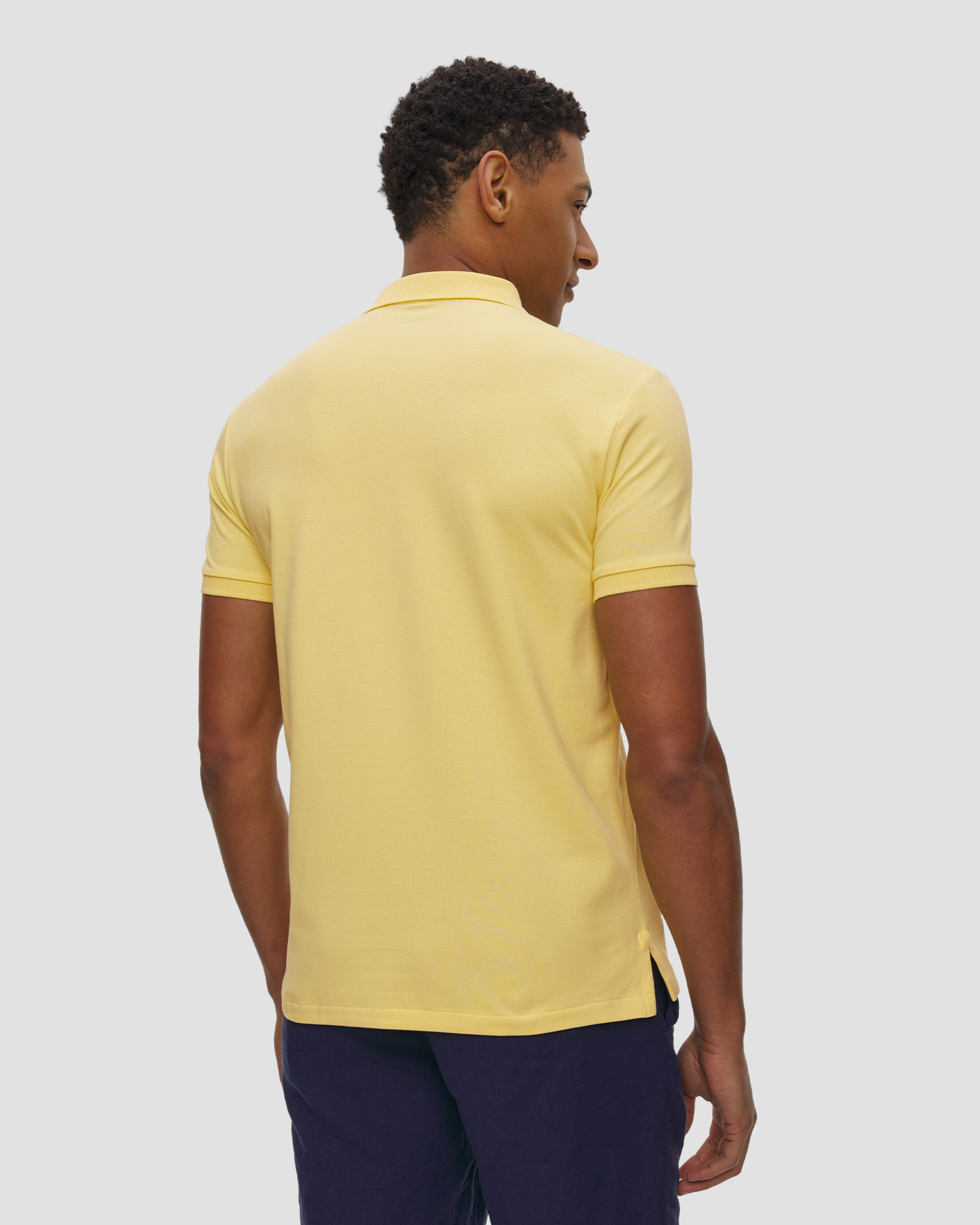 Žlutá pánská polokošile Polo Ralph Lauren