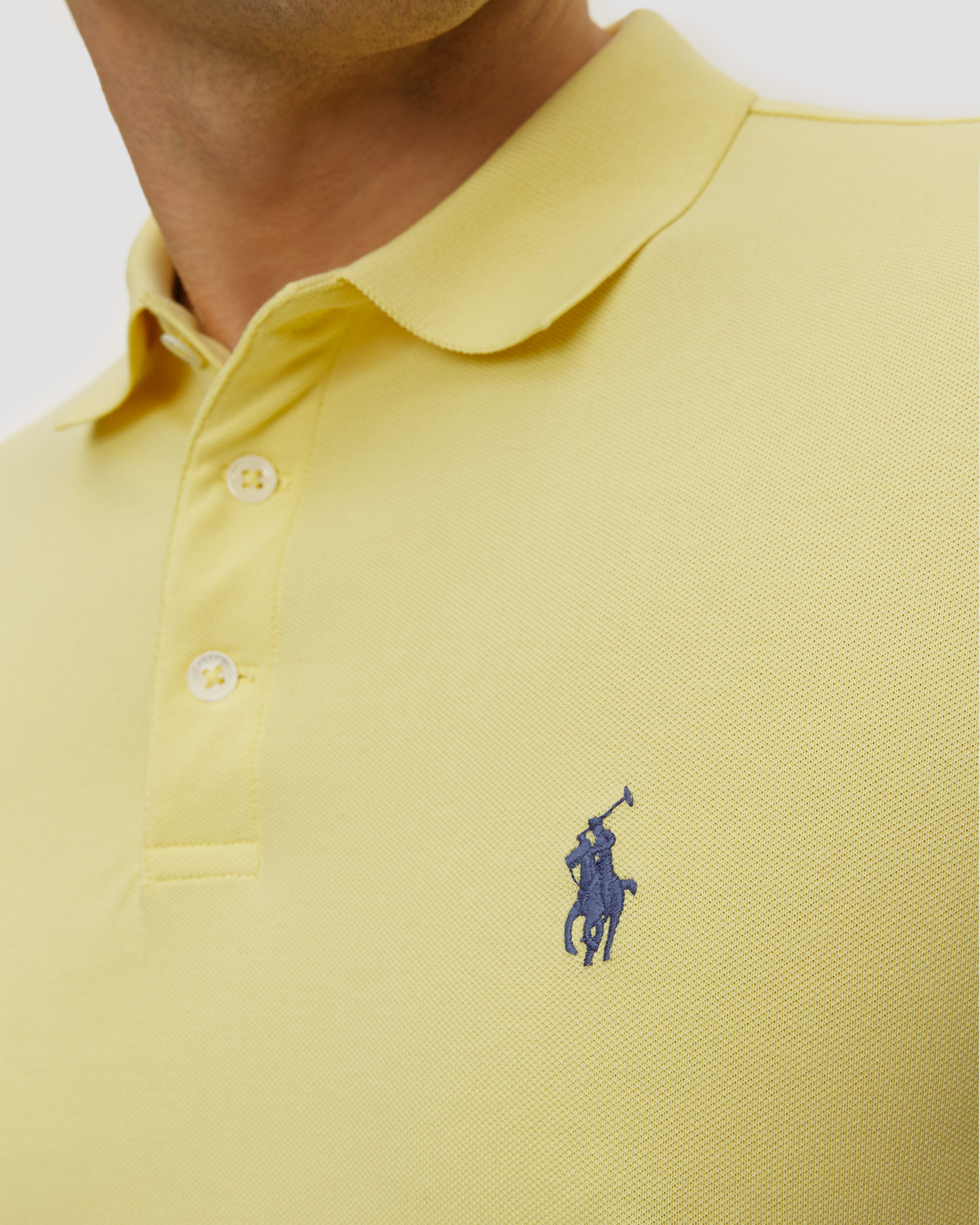 Polo jaune pour hommes Polo Ralph Lauren