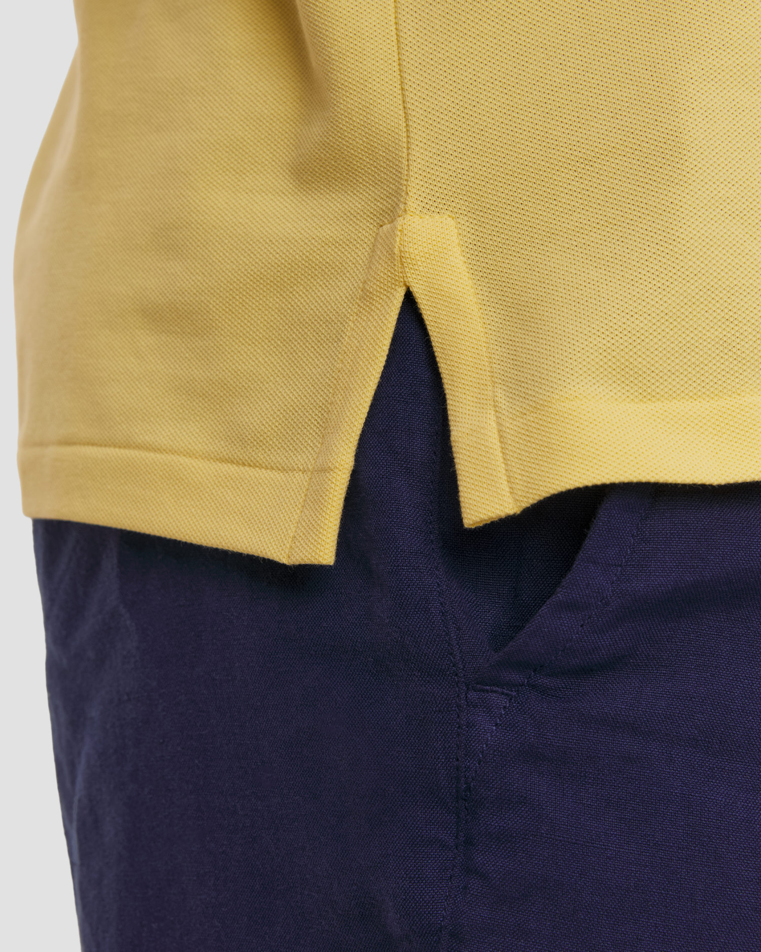 Žlutá pánská polokošile Polo Ralph Lauren