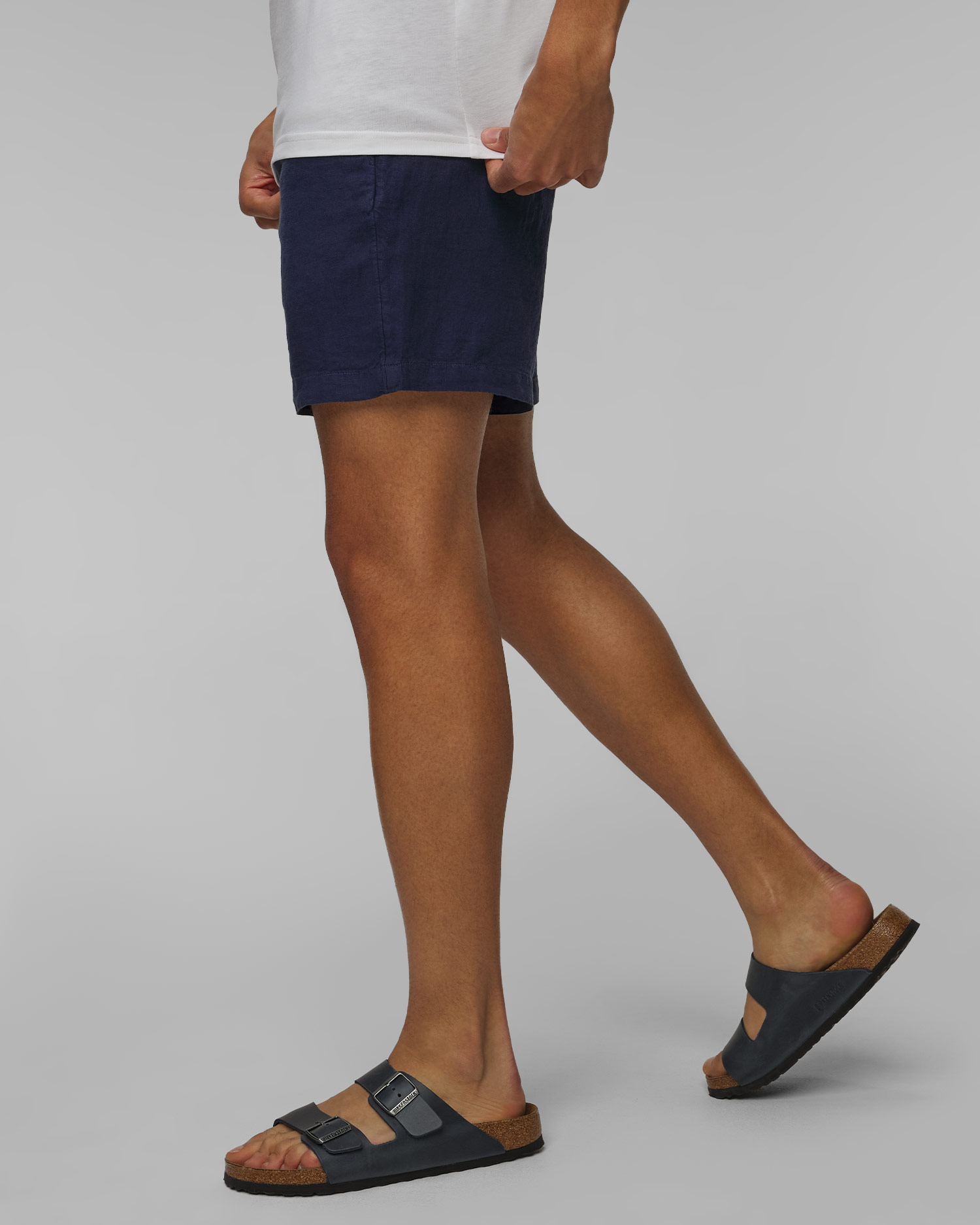 Navy linen shorts Polo Ralph Lauren
