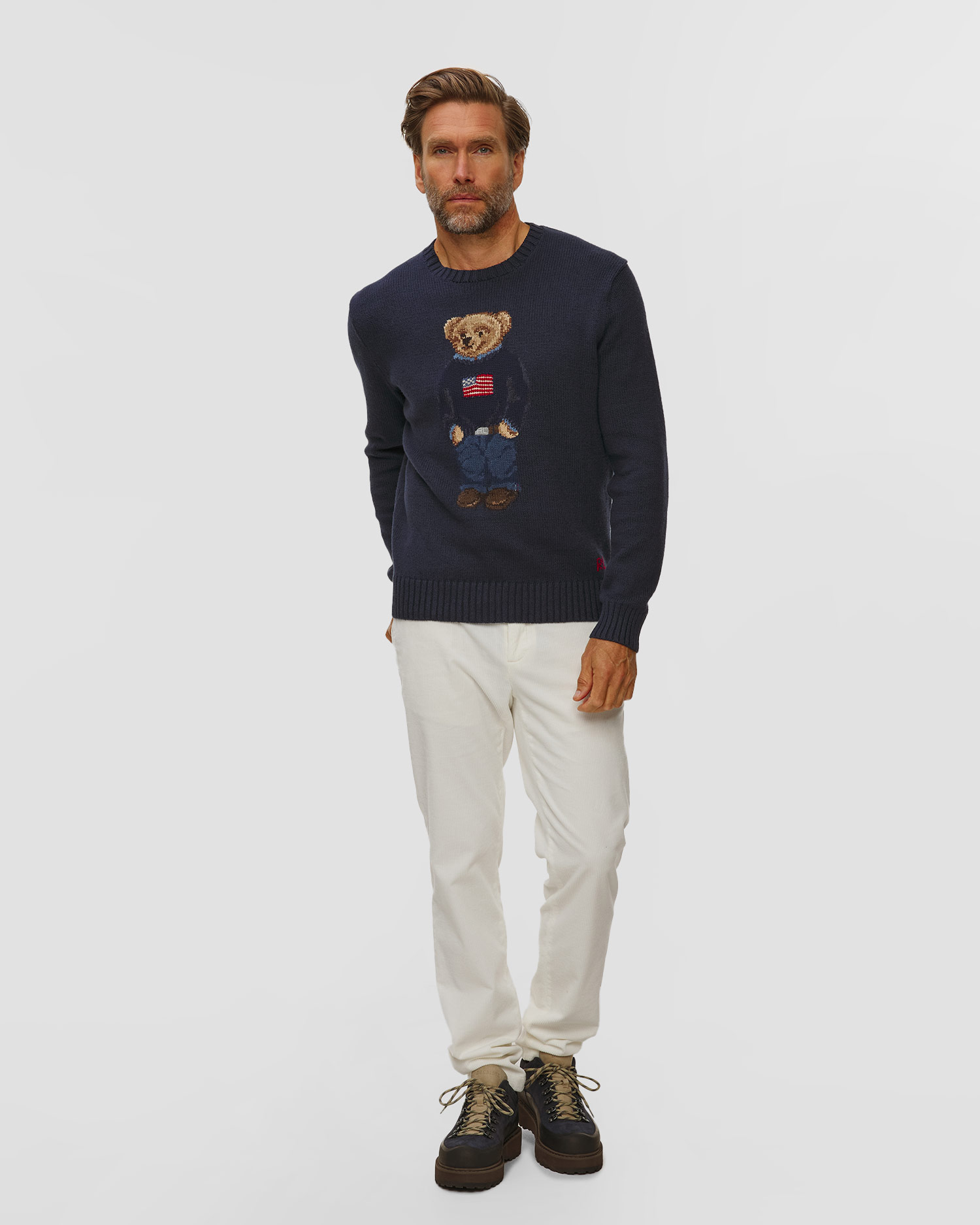 Maglione blu scuro da uomo Polo Ralph Lauren