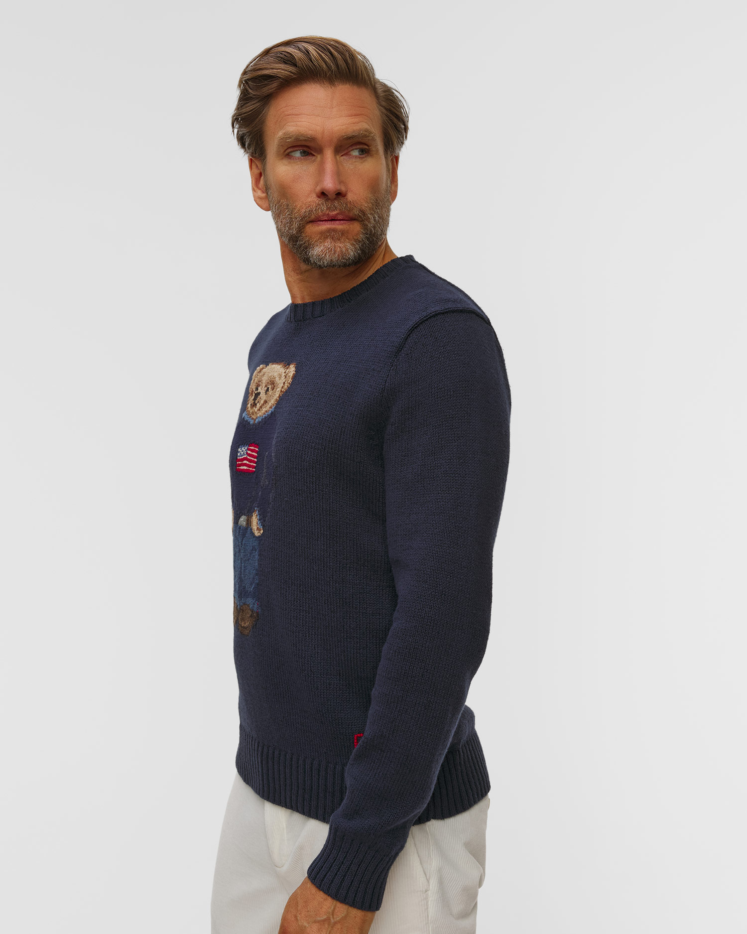 Maglione blu scuro da uomo Polo Ralph Lauren