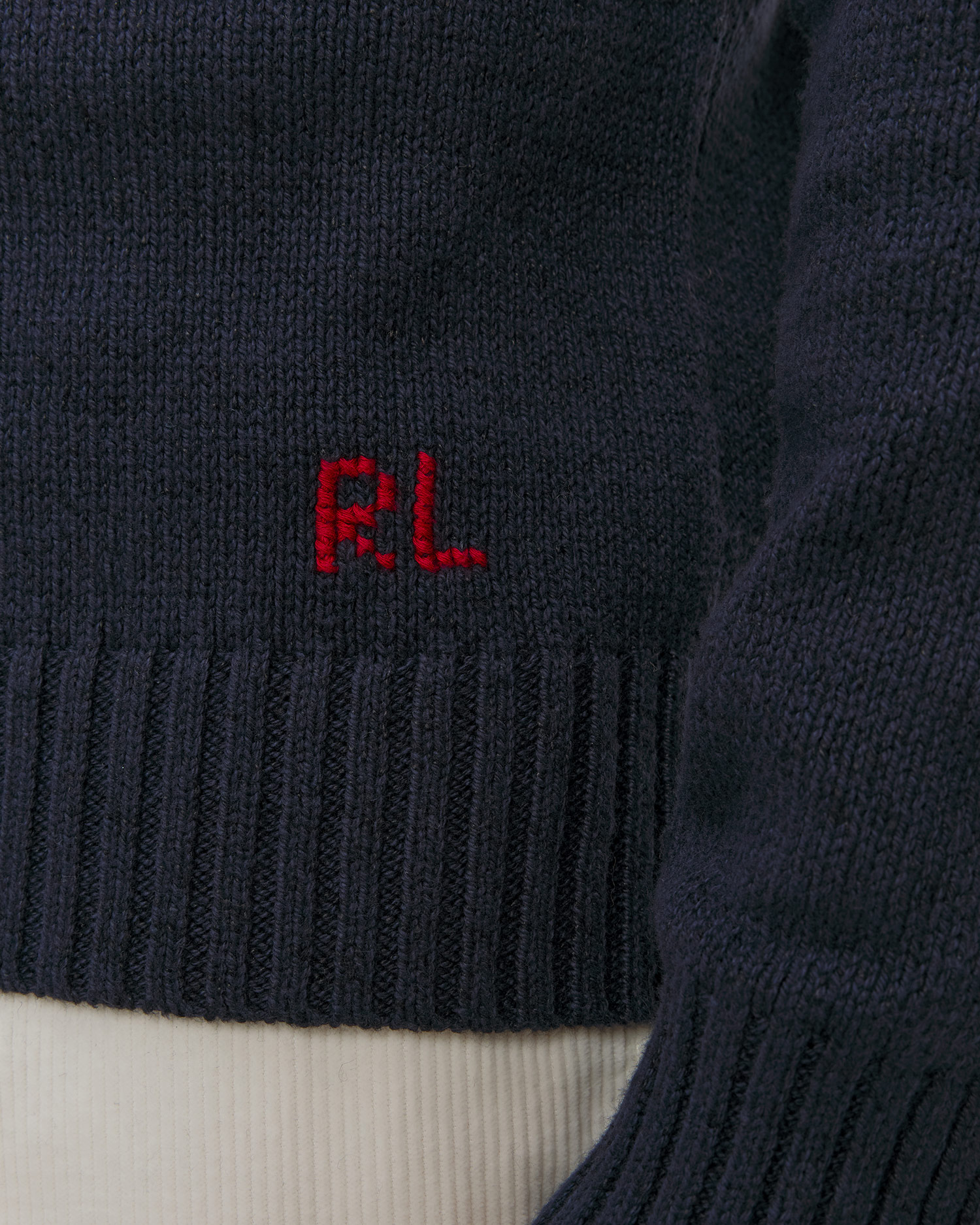 Granatowy sweter męski Polo Ralph Lauren