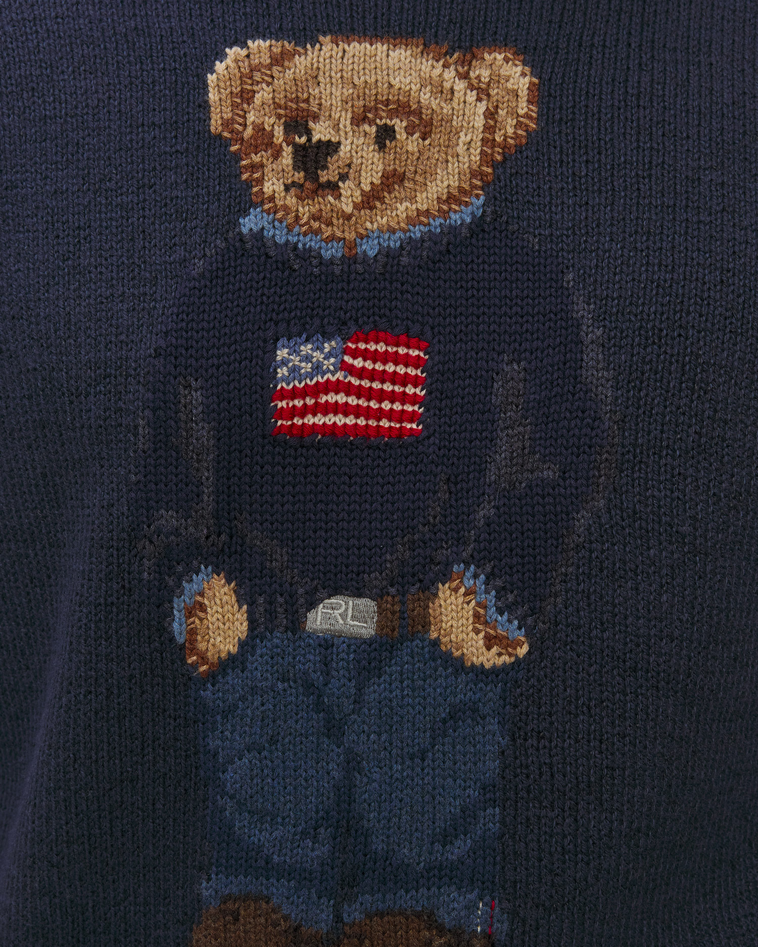 Granatowy sweter męski Polo Ralph Lauren