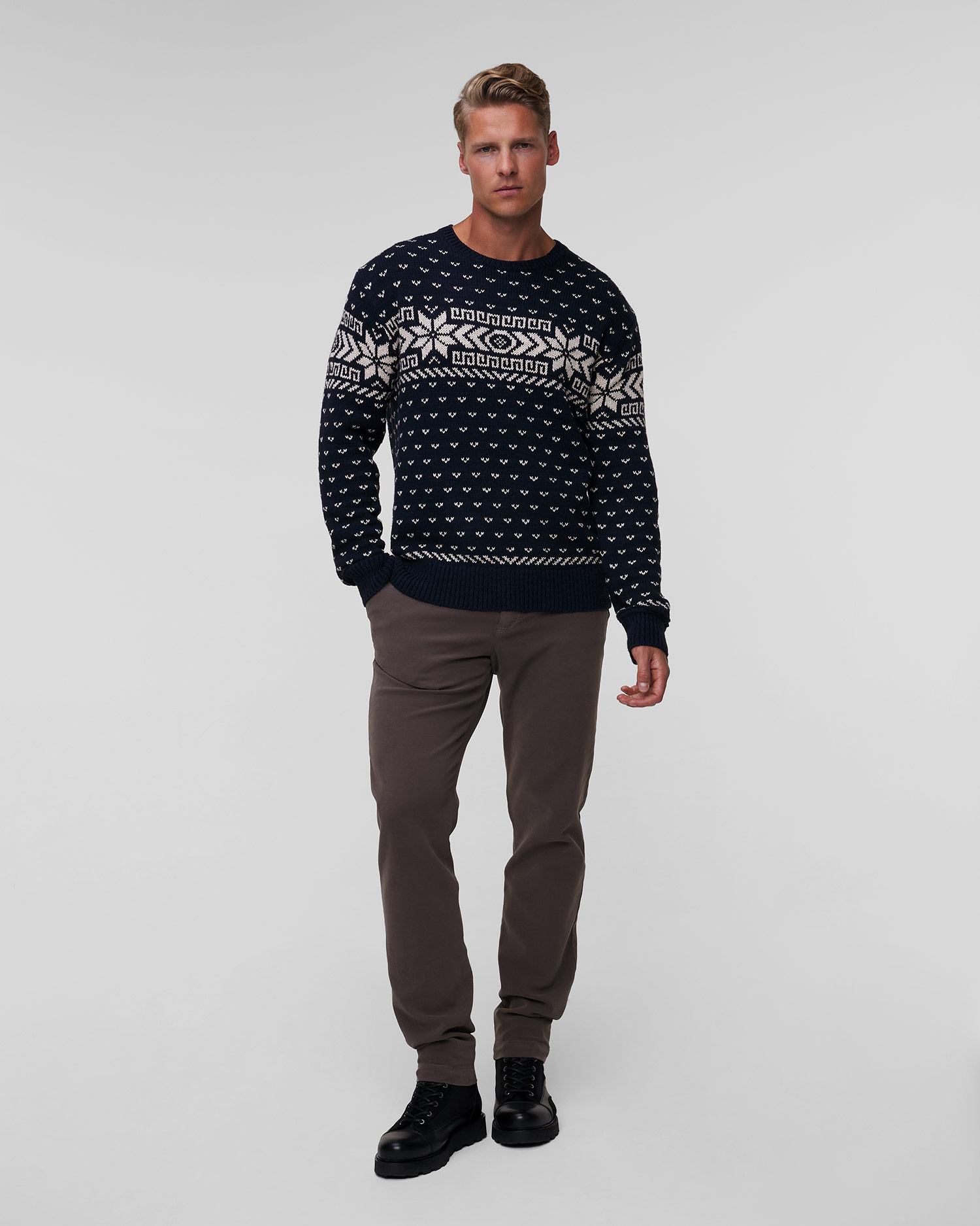 Men’s navy blue cashmere sweater Polo Ralph Lauren