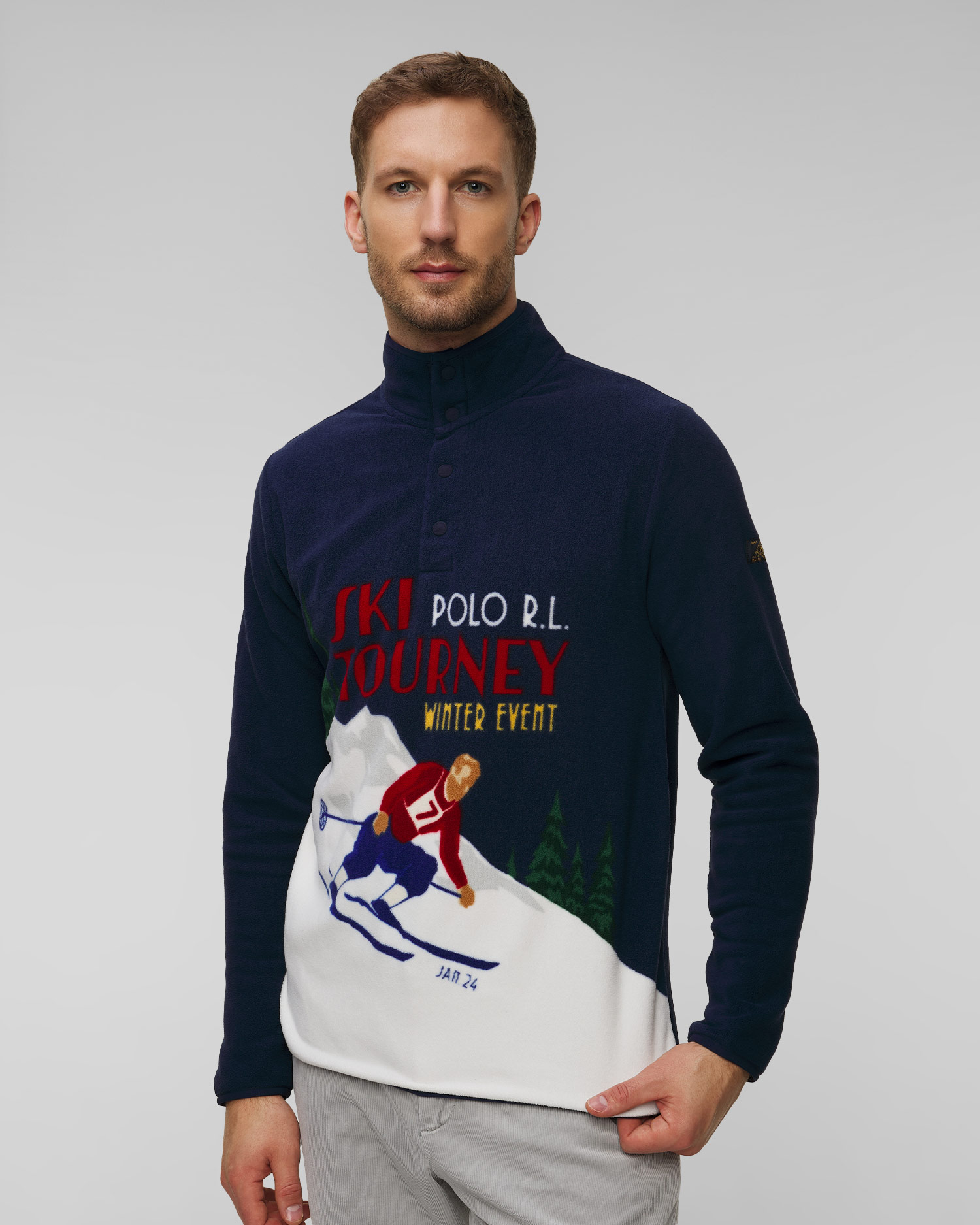 Pánska tmavomodrá mikina Polo Ralph Lauren