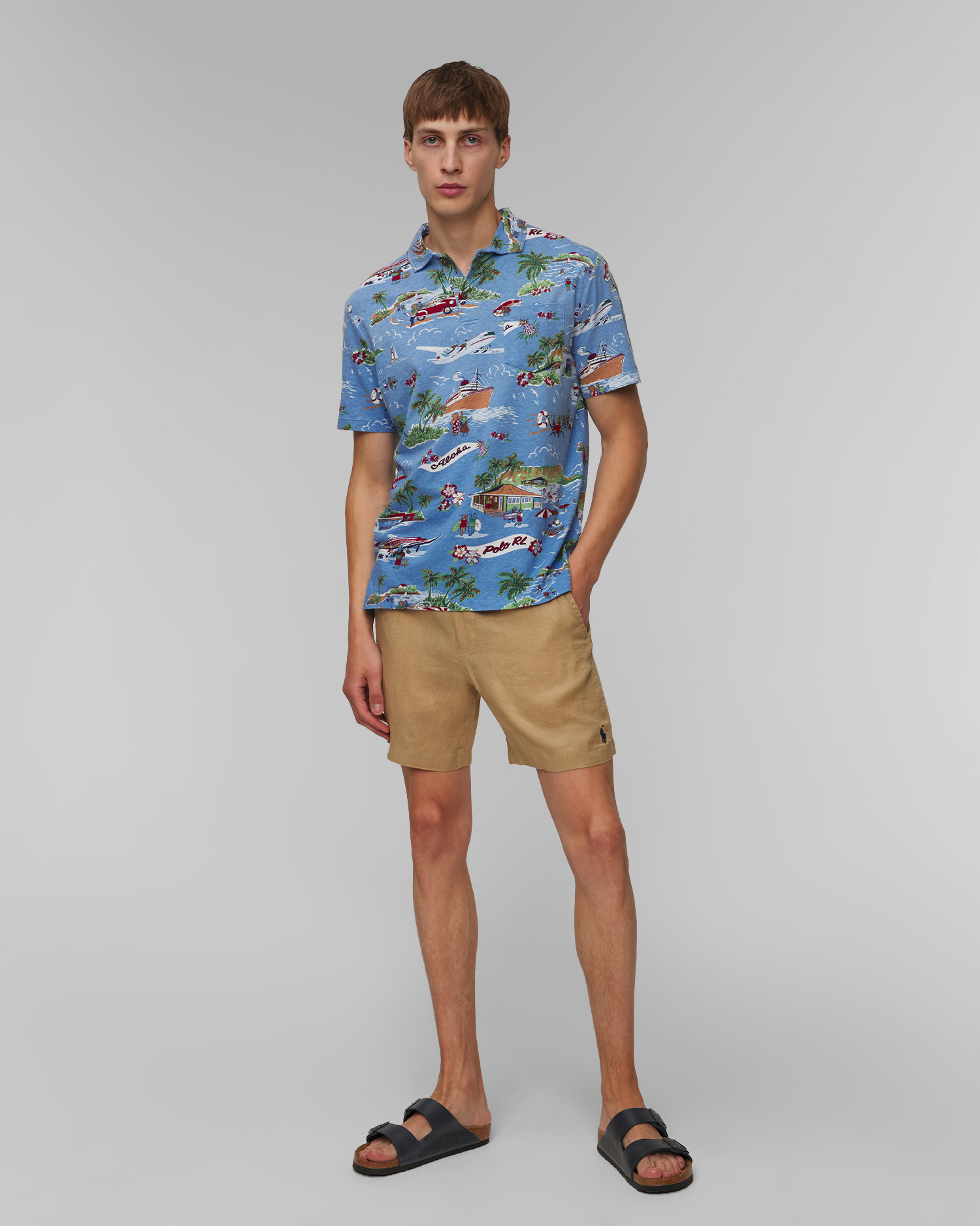 Polo Ralph Lauren Herrenshorts, Farbe/Muster: Beżowy,Brązowy