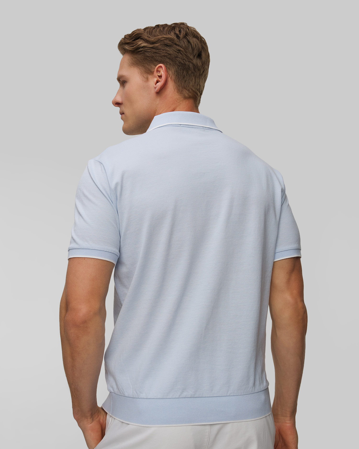Men's light blue polo Polo Ralph Lauren