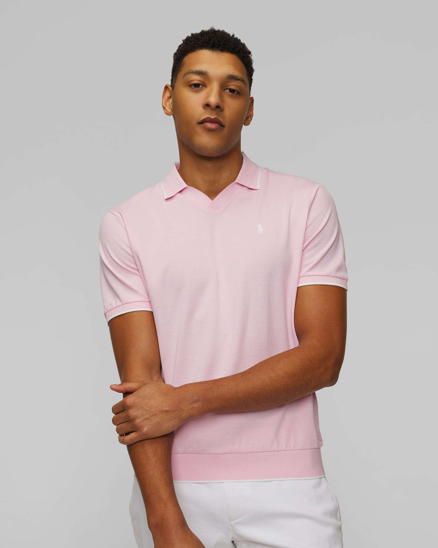 Men's pink polo shirt Polo Ralph Lauren