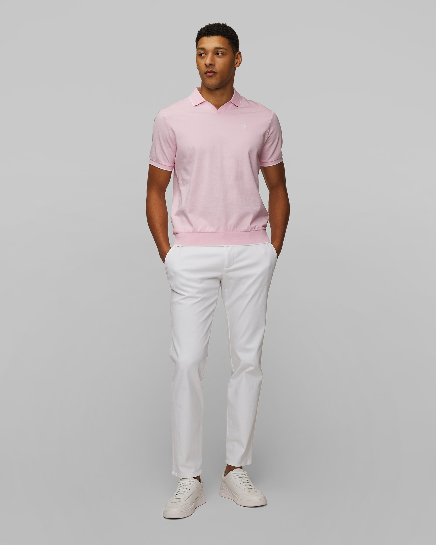 Men's pink polo shirt Polo Ralph Lauren