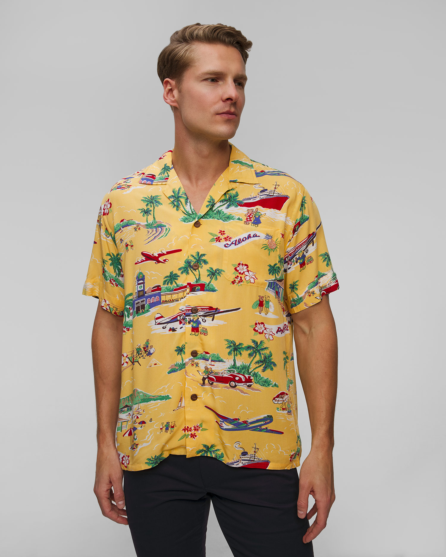 Camicia a maniche corte da uomo Polo Ralph Lauren