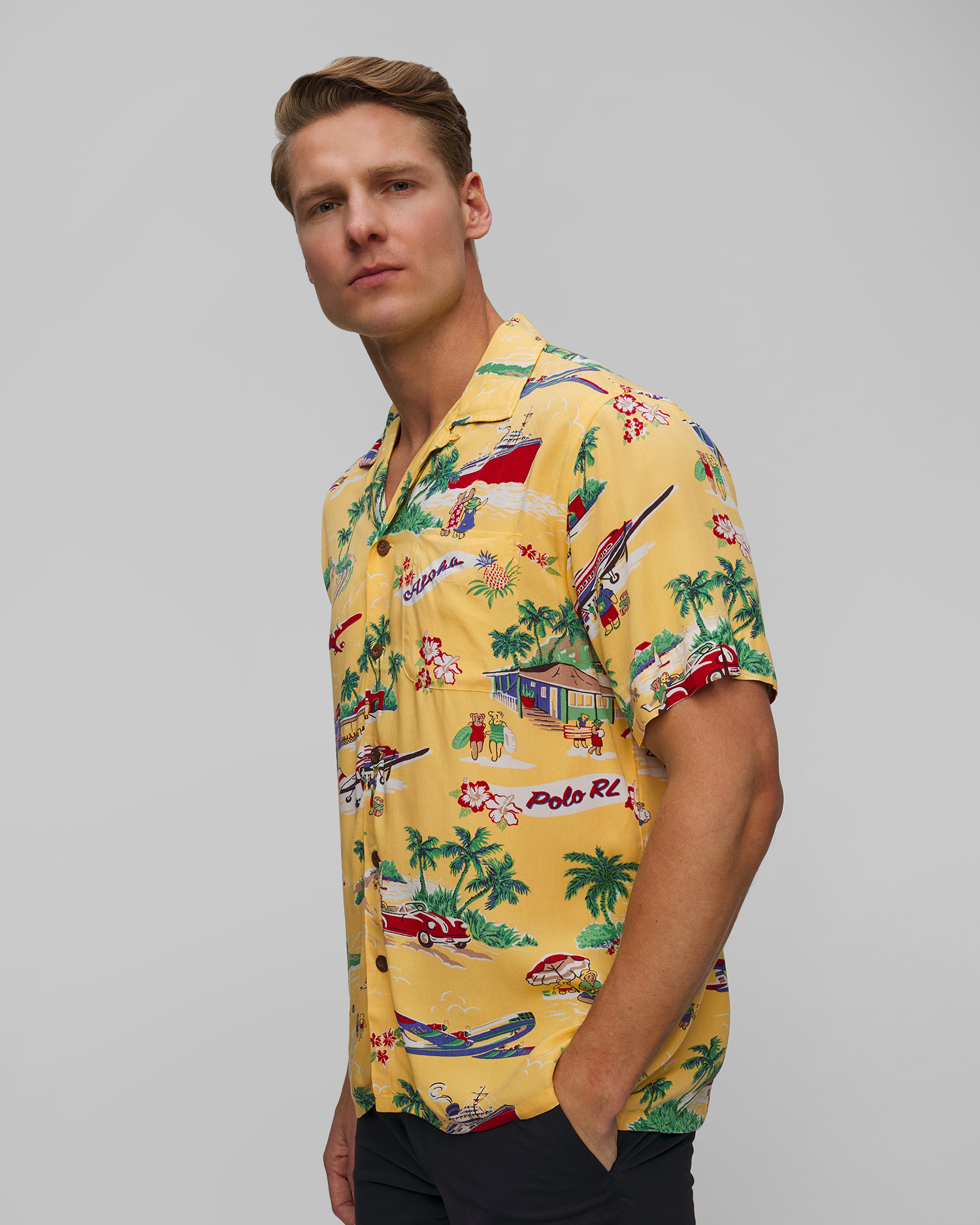 Camicia a maniche corte da uomo Polo Ralph Lauren