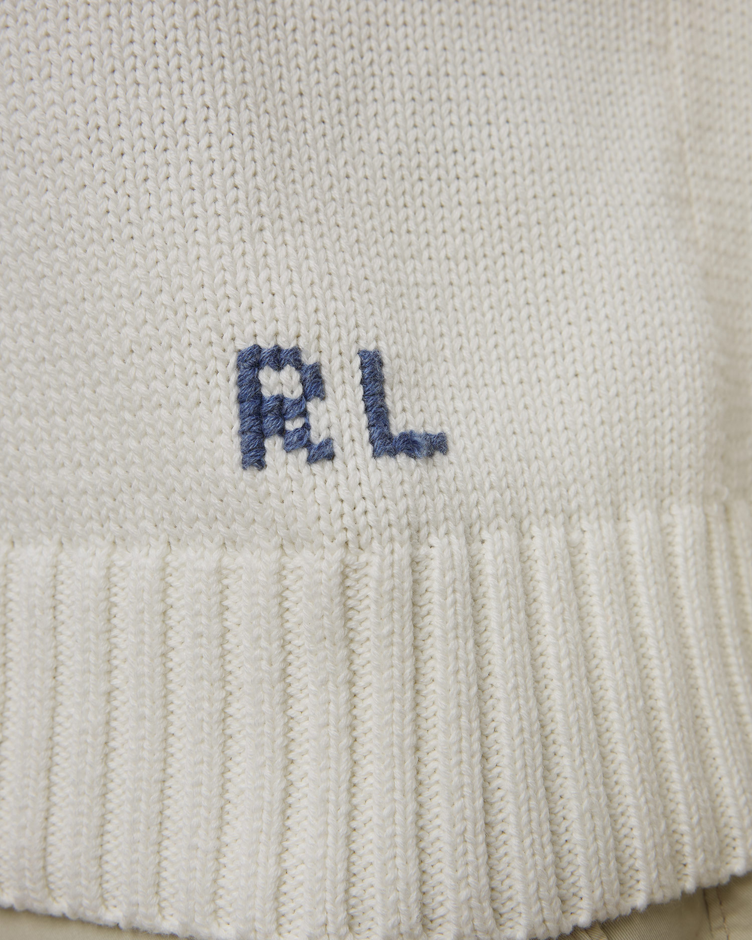 Biały sweter męski Polo Ralph Lauren