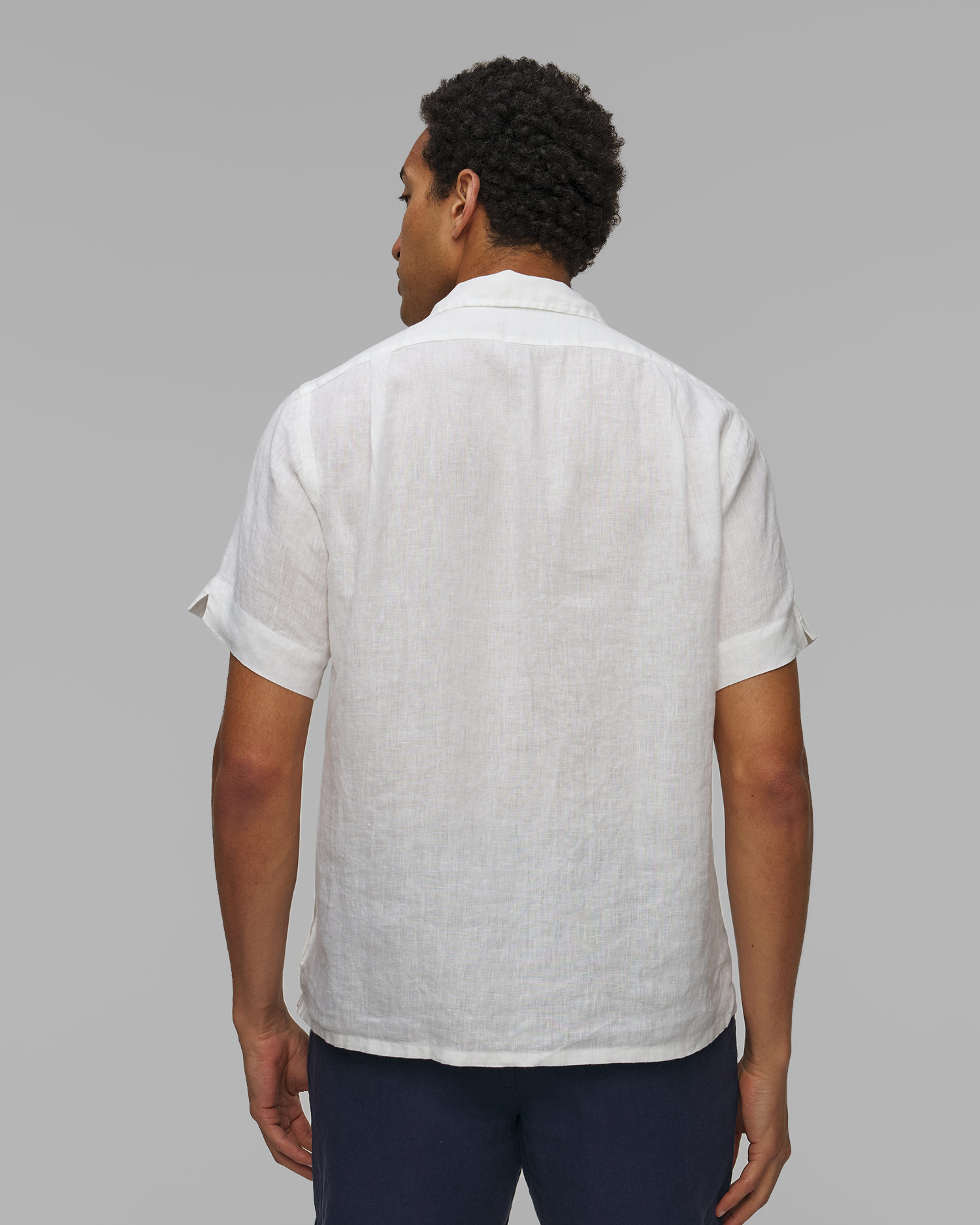 Men's short-sleeved linen shirt Polo Ralph Lauren