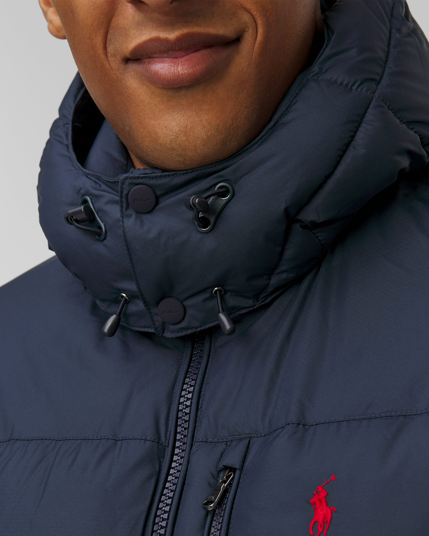 Doudoune bleu marine pour hommes Ralph Lauren