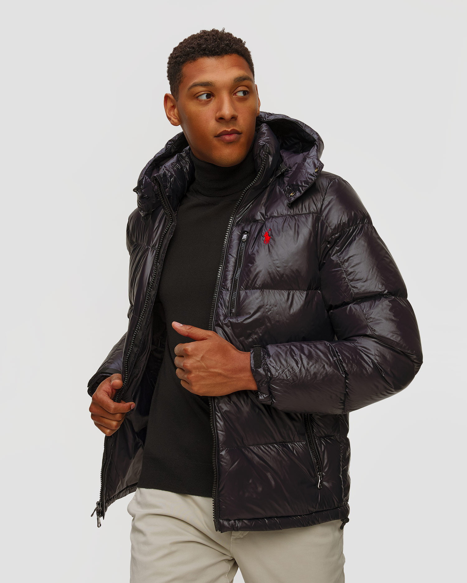 Doudoune noire pour hommes Polo Ralph Lauren