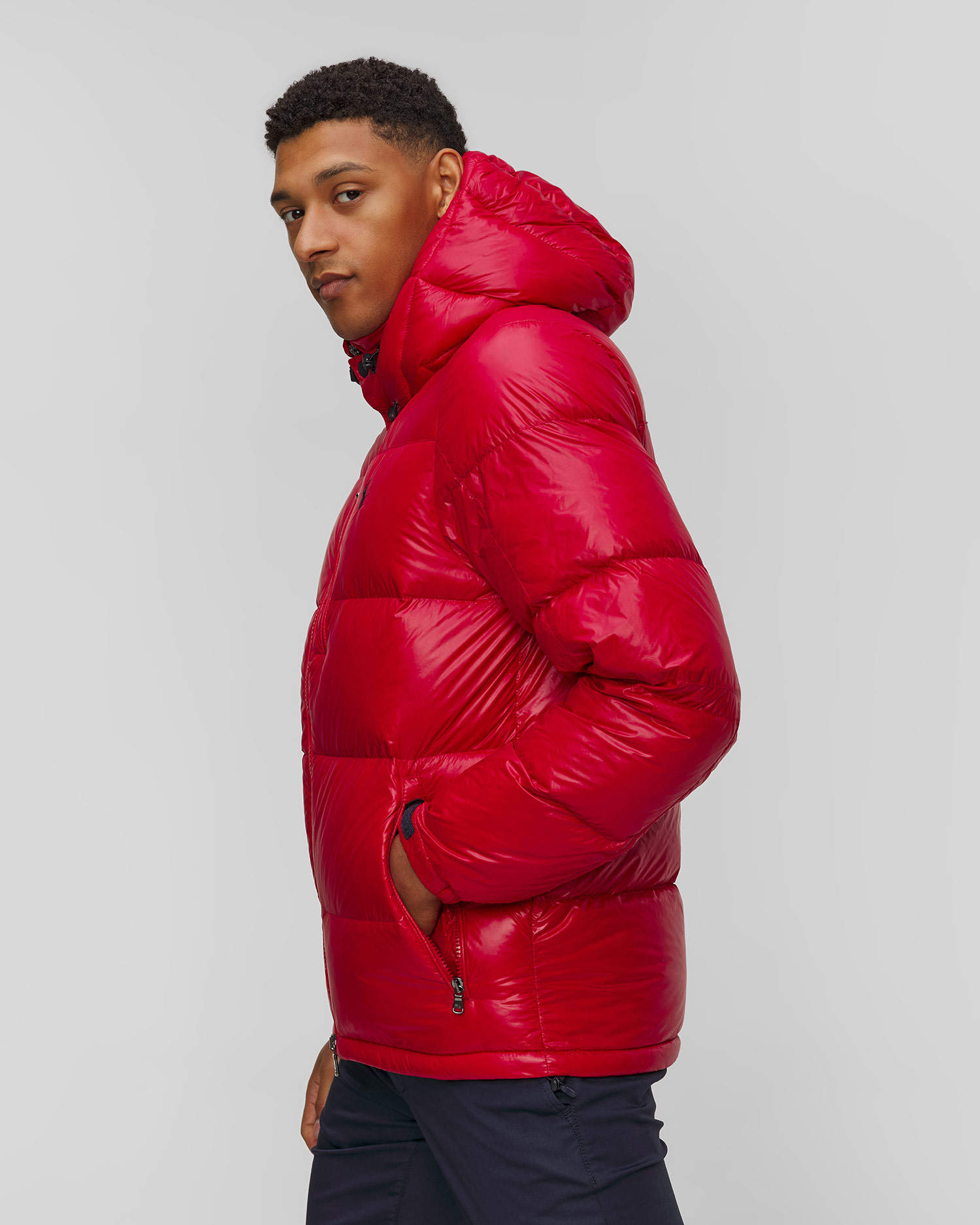 Doudoune rouge pour hommes Ralph Lauren