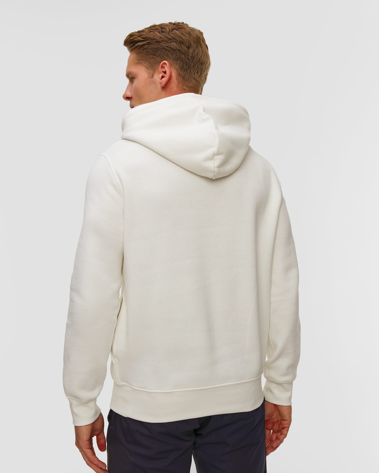 Bílá pánská mikina s kapucou Polo Ralph Lauren
