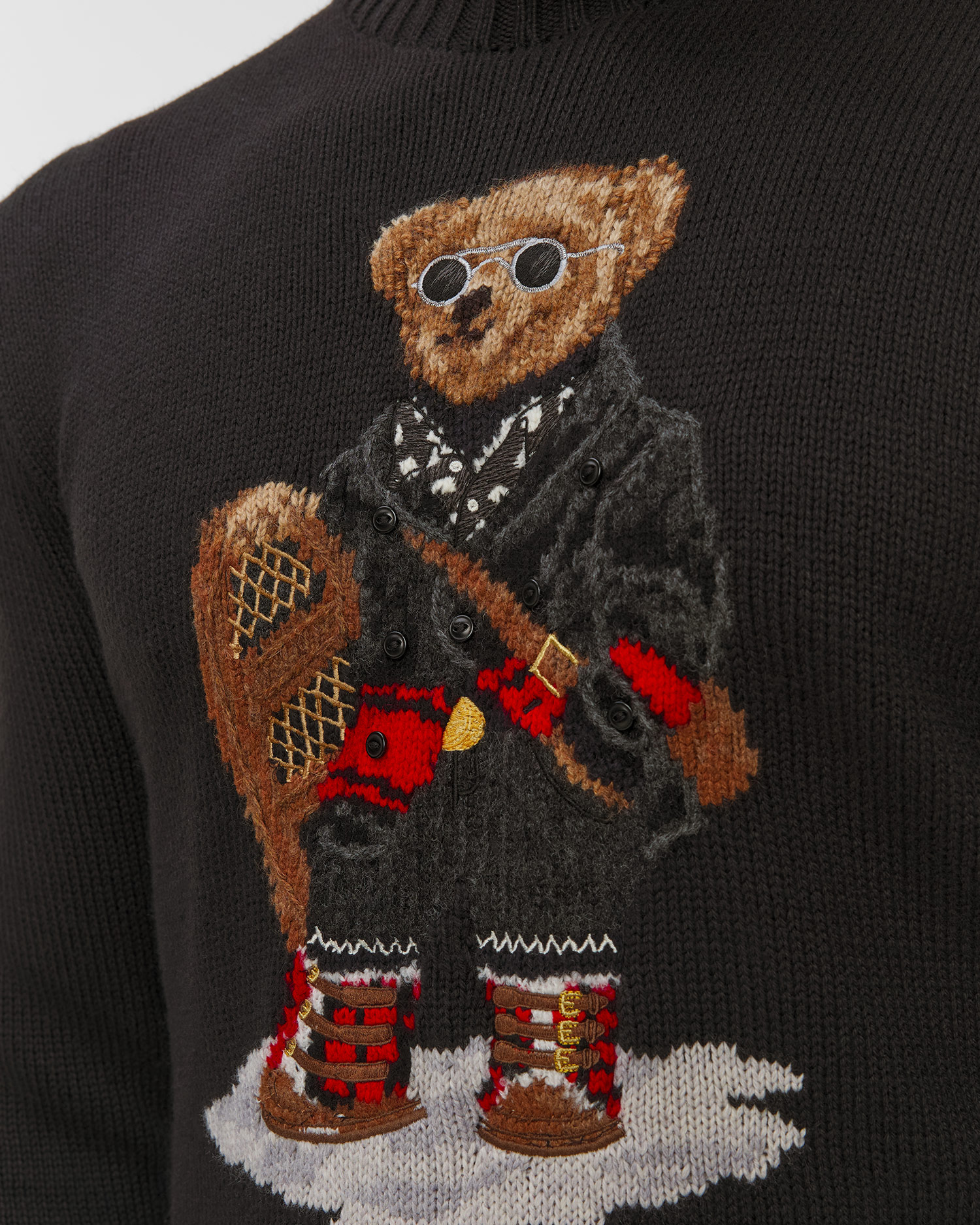 Maglione nero da uomo Polo Ralph Lauren