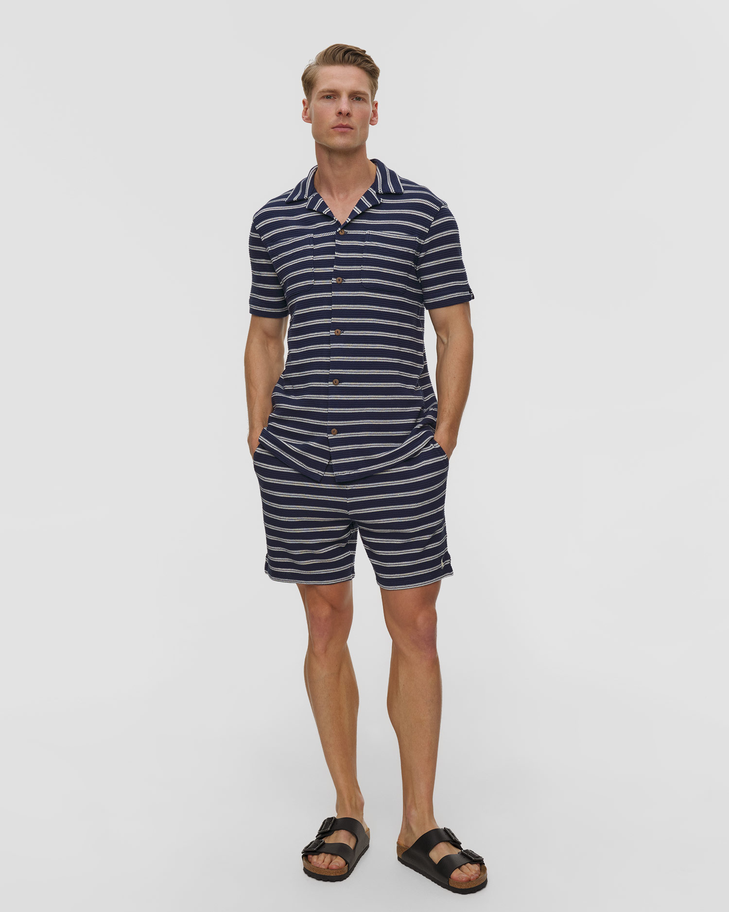 Pánská pruhovaná košile z úpletu Polo Ralph Lauren