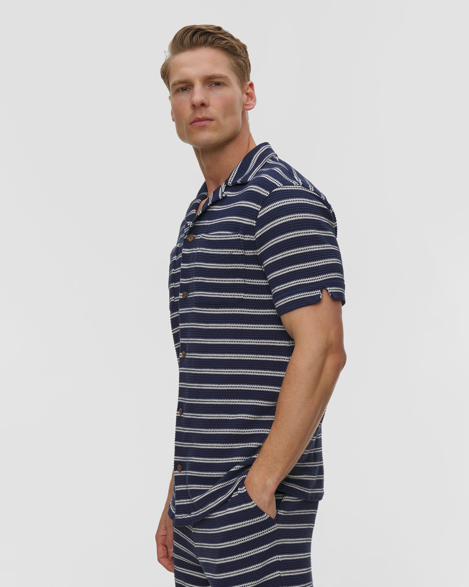 Pánská pruhovaná košile z úpletu Polo Ralph Lauren