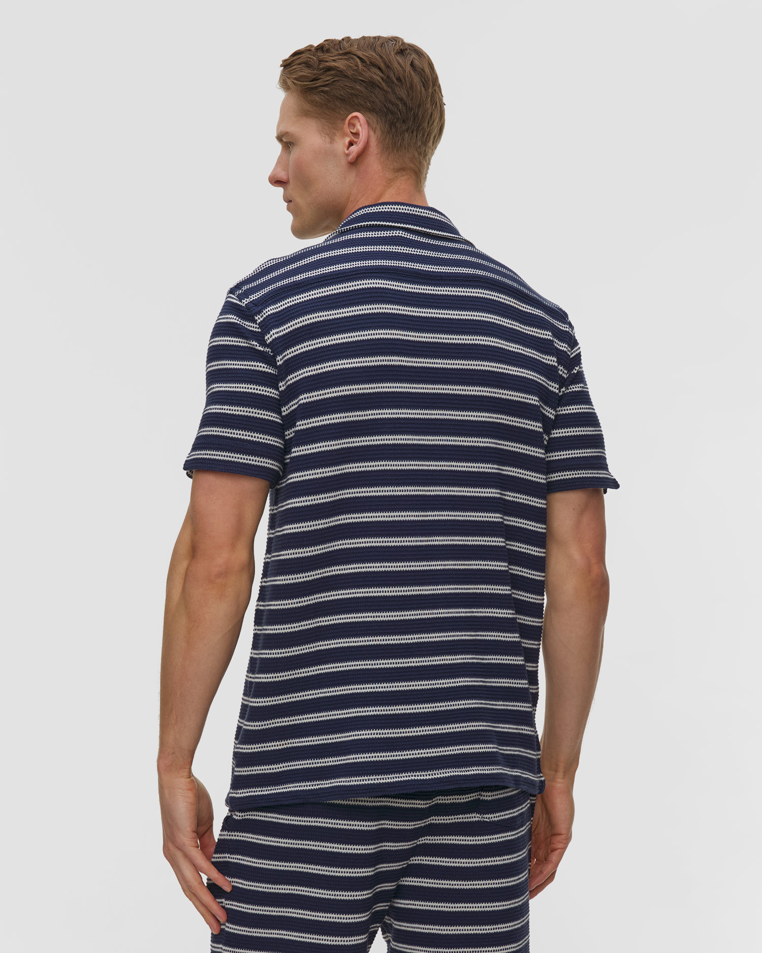 Pánská pruhovaná košile z úpletu Polo Ralph Lauren