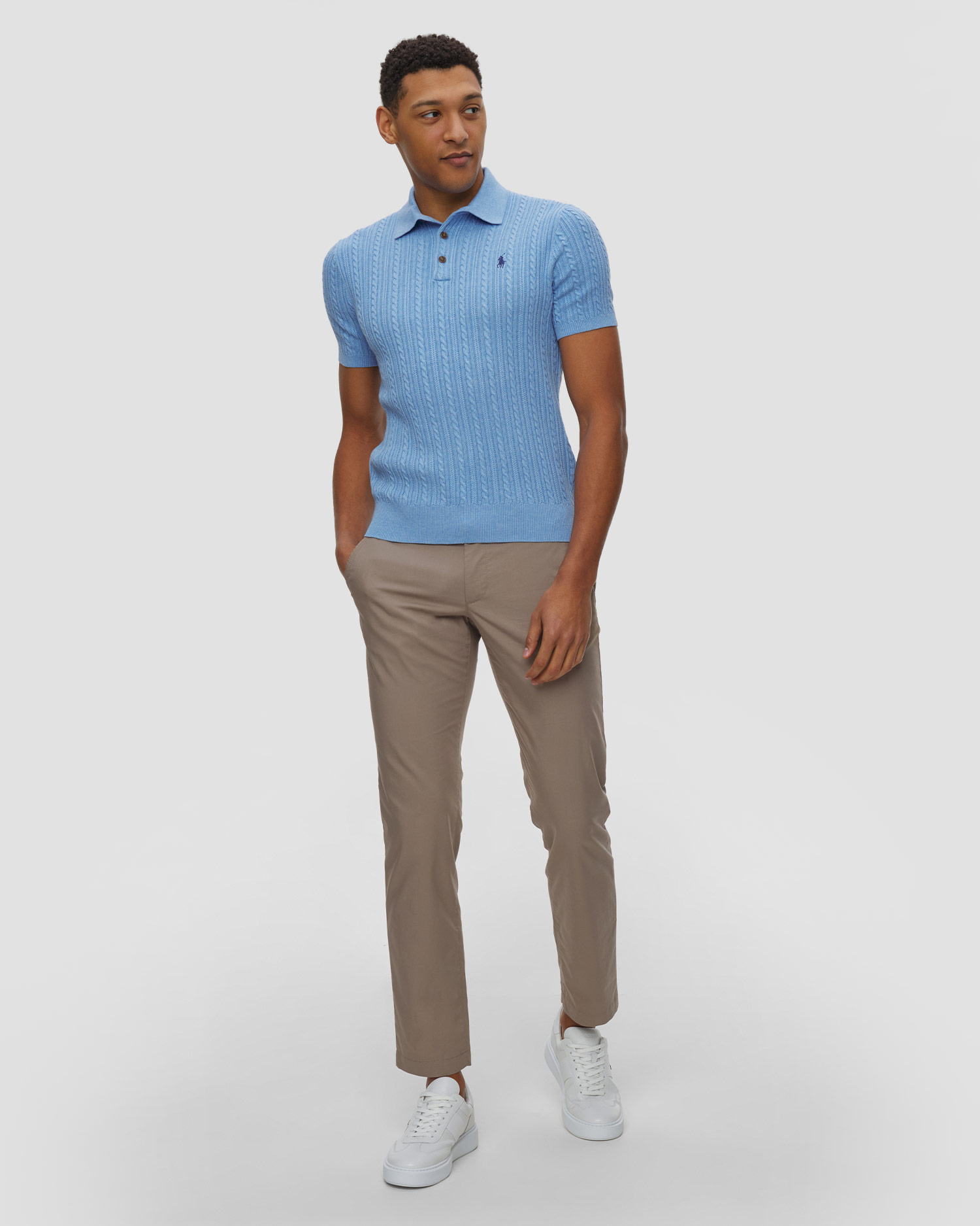 Pull bleu pour hommes Polo Ralph Lauren