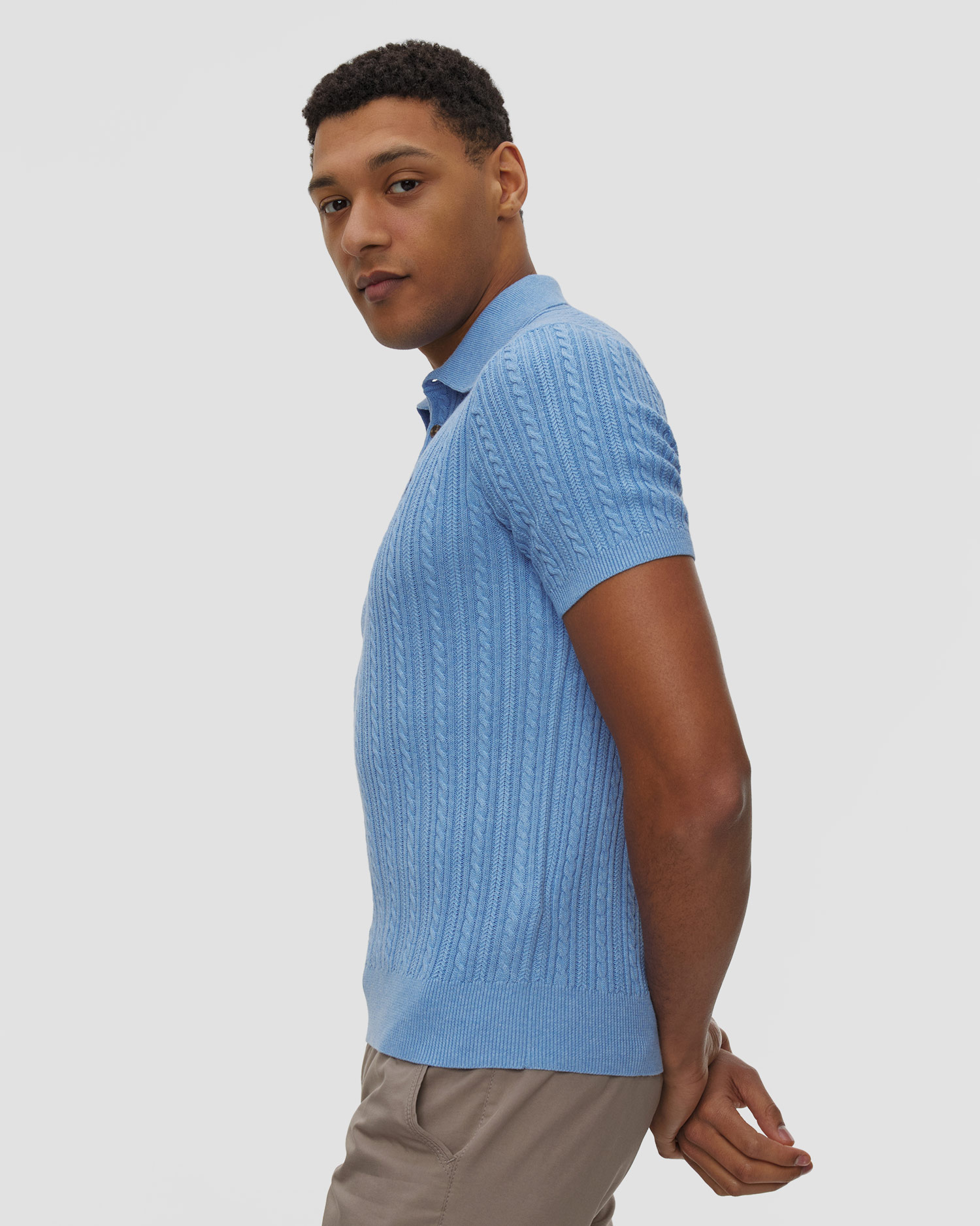 Pull bleu pour hommes Polo Ralph Lauren
