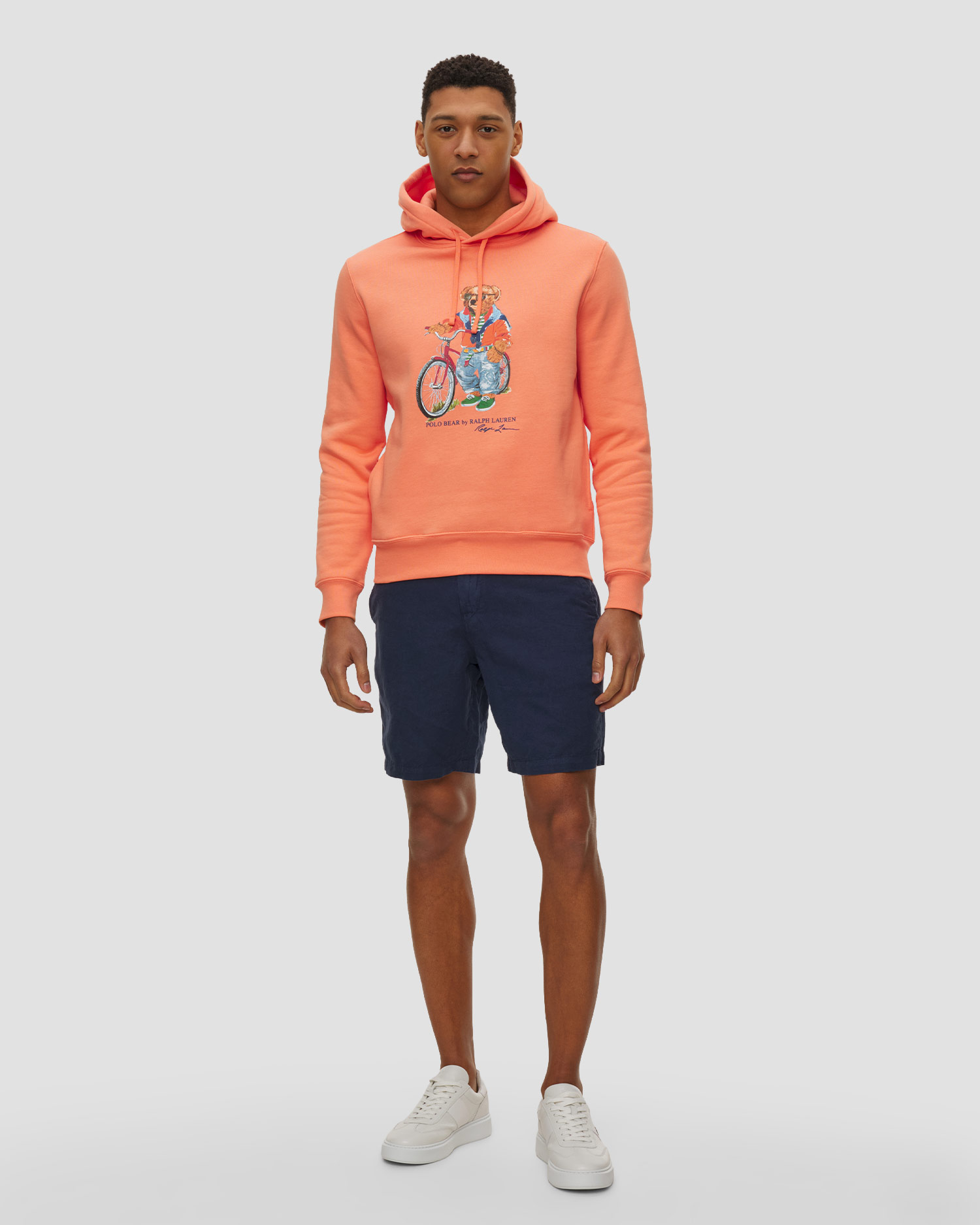 Sweat-shirt orange pour hommes Polo Ralph Lauren 