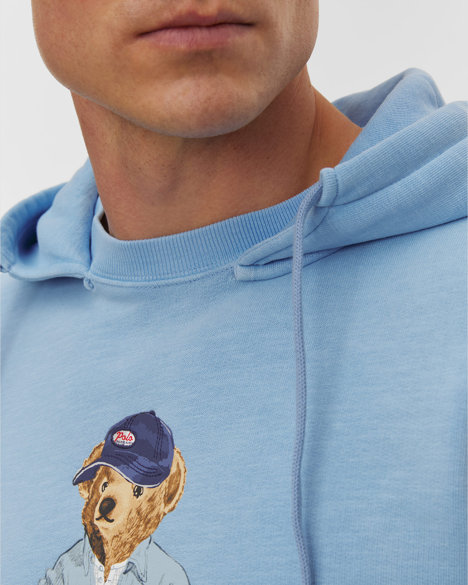 Niebieska bluza z kapturem męska Polo Ralph Lauren