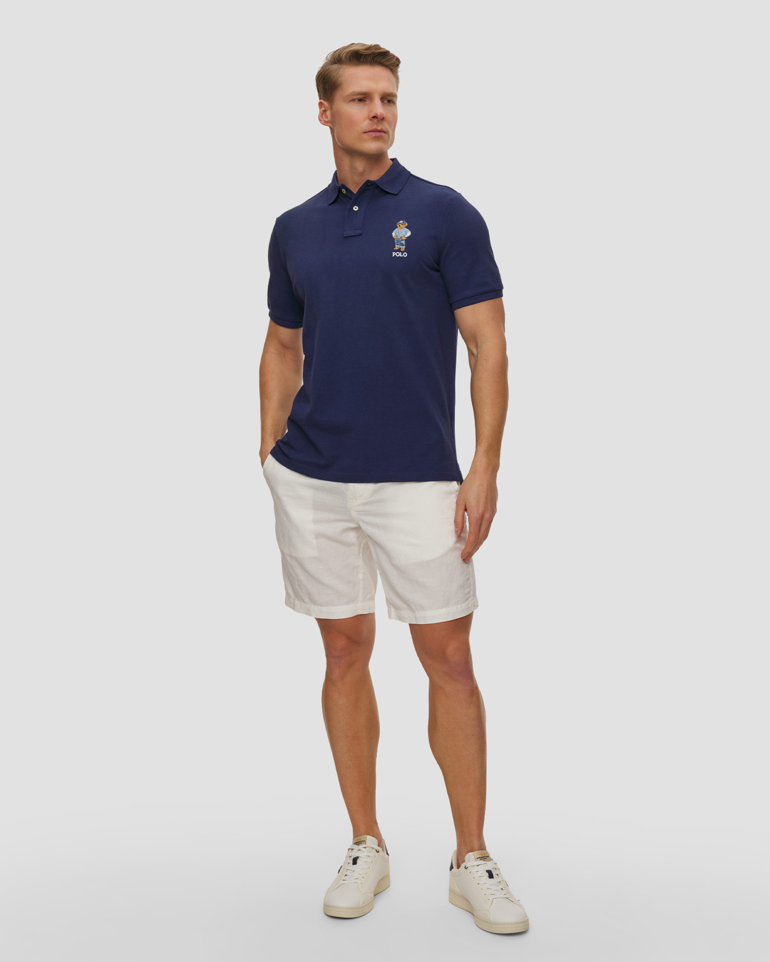 Polo bleu marine pour hommes Polo Ralph Lauren
